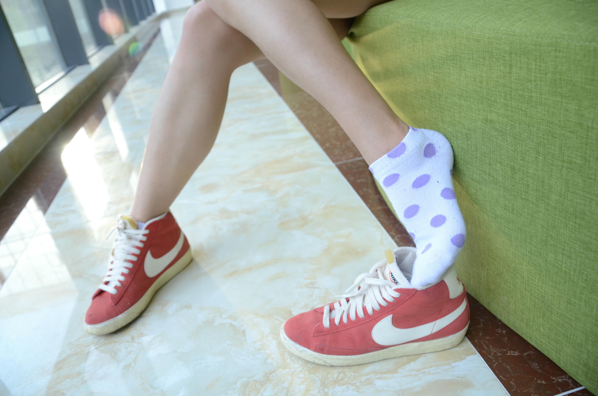 [战前女神] 恋足美腿棉袜女神级摄影套图 115 [127P+218M]_第3集