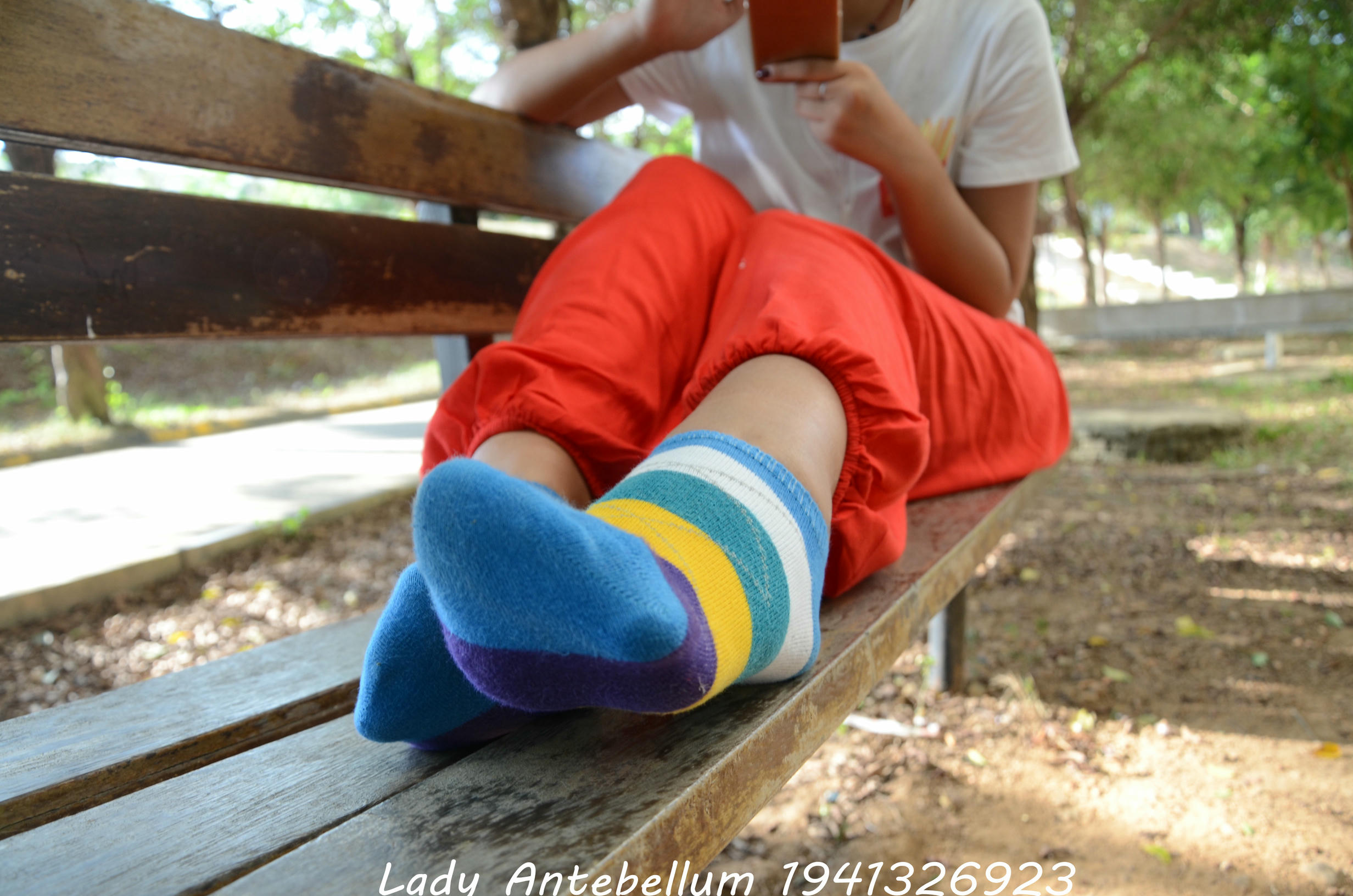 [战前女神] 恋足美腿棉袜女神级摄影套图 117 [92P+190M]_第4集