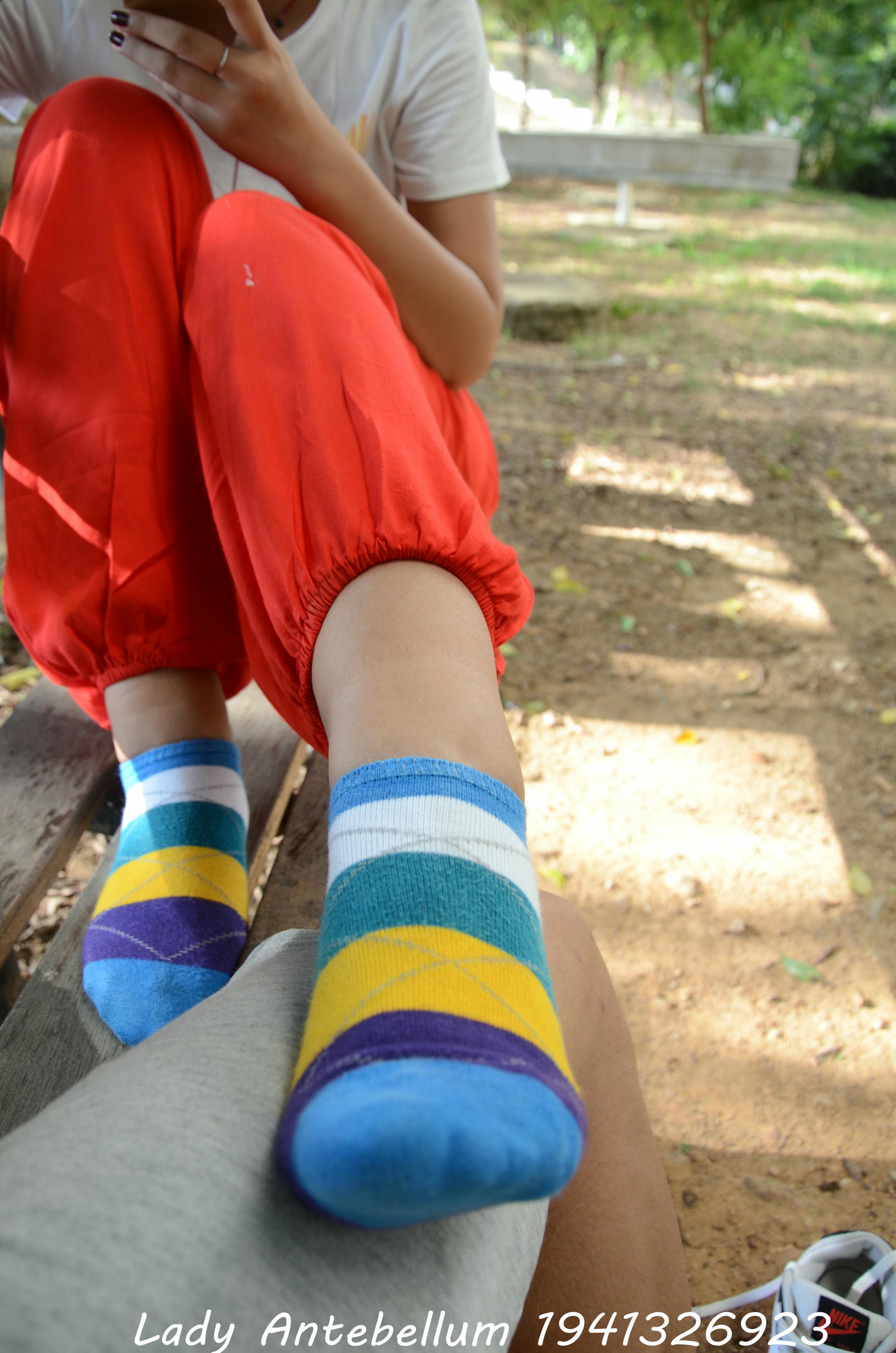 [战前女神] 恋足美腿棉袜女神级摄影套图 117 [92P+190M]_第4集