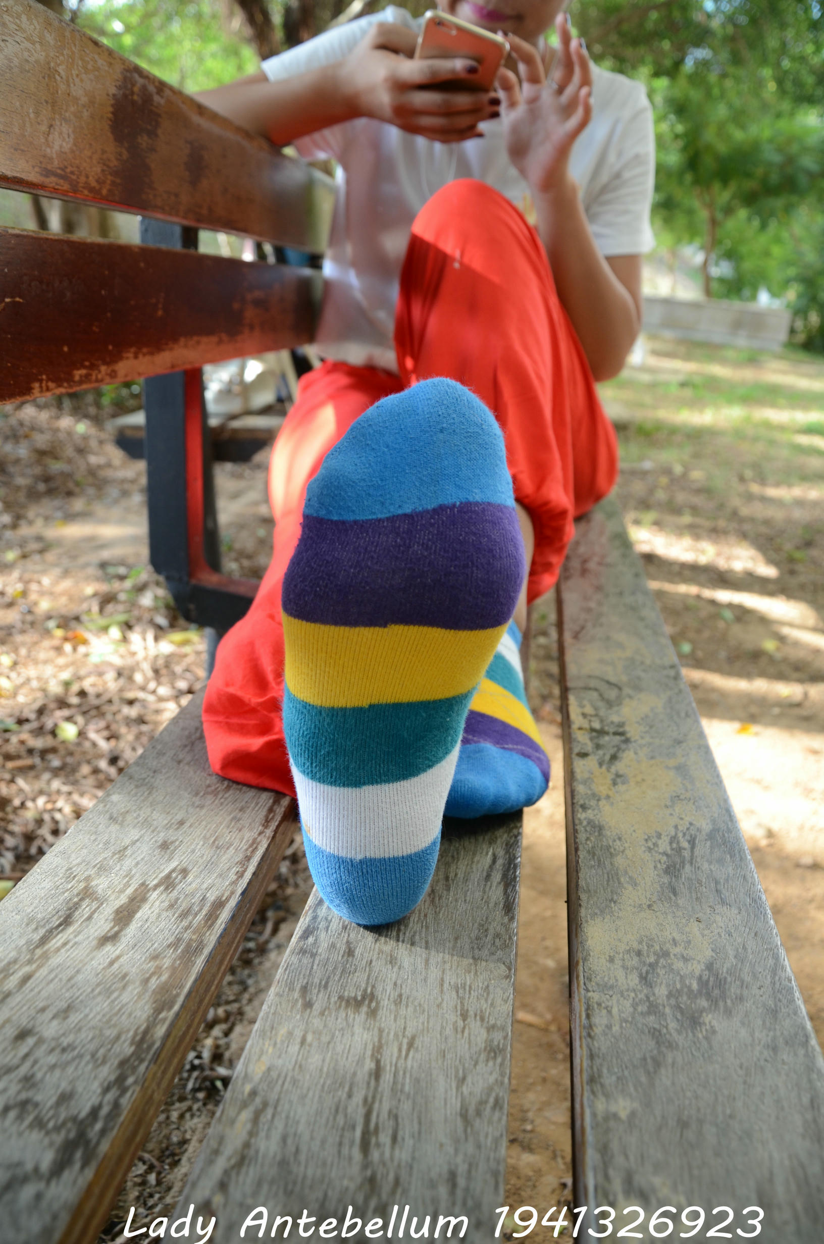 [战前女神] 恋足美腿棉袜女神级摄影套图 117 [92P+190M]_第4集