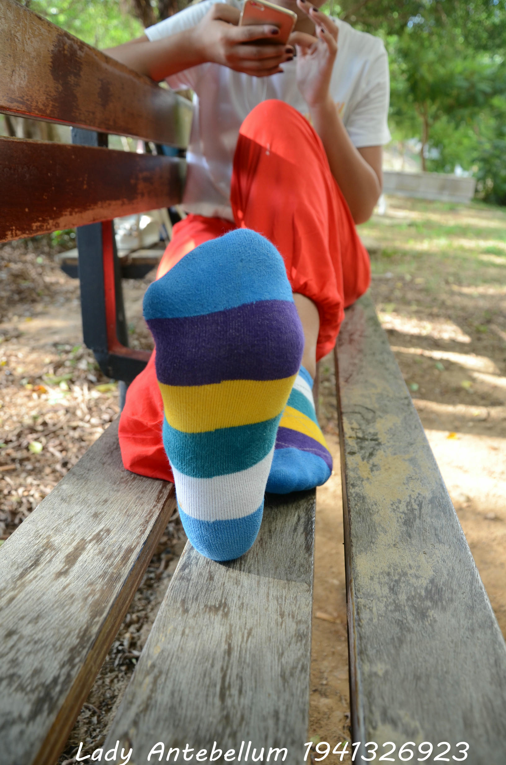 [战前女神] 恋足美腿棉袜女神级摄影套图 117 [92P+190M]_第4集