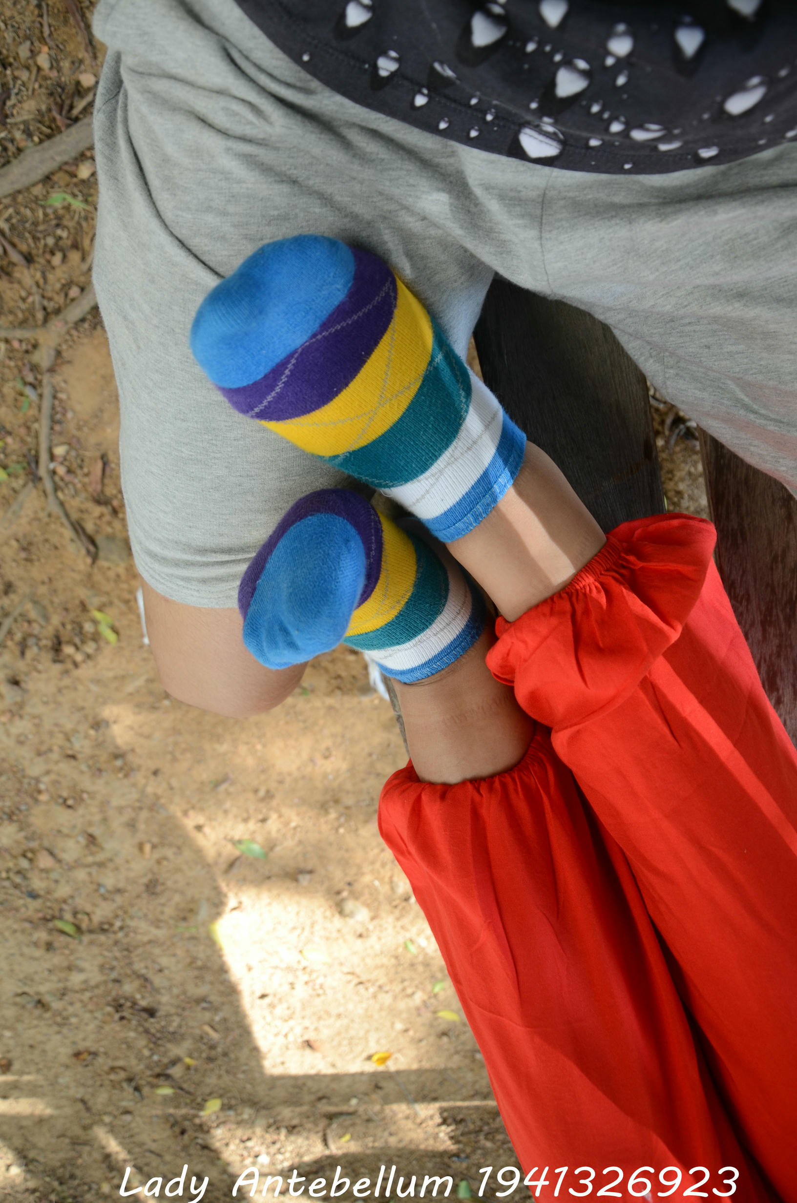 [战前女神] 恋足美腿棉袜女神级摄影套图 117 [92P+190M]_第5集