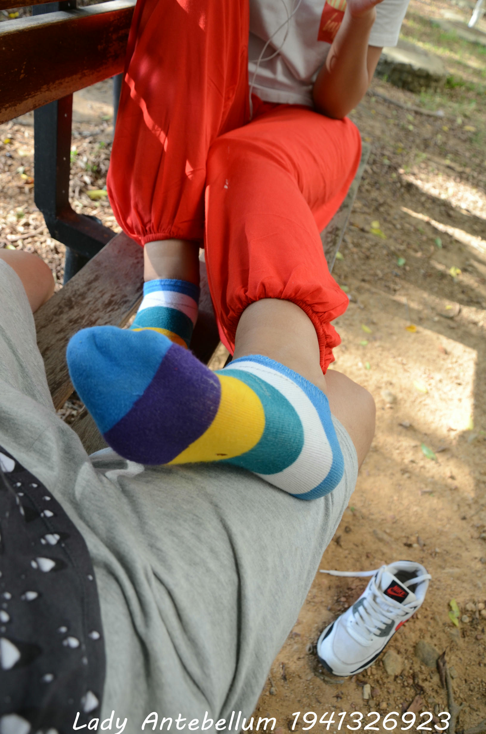 [战前女神] 恋足美腿棉袜女神级摄影套图 117 [92P+190M]_第5集