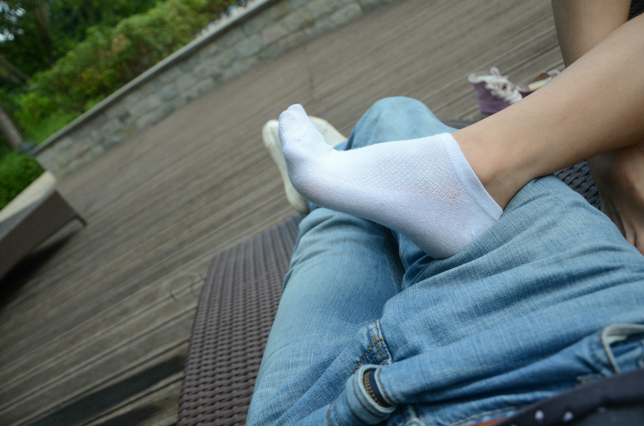 [战前女神] 恋足美腿棉袜女神级摄影套图 120 [160P+192M]_第7集