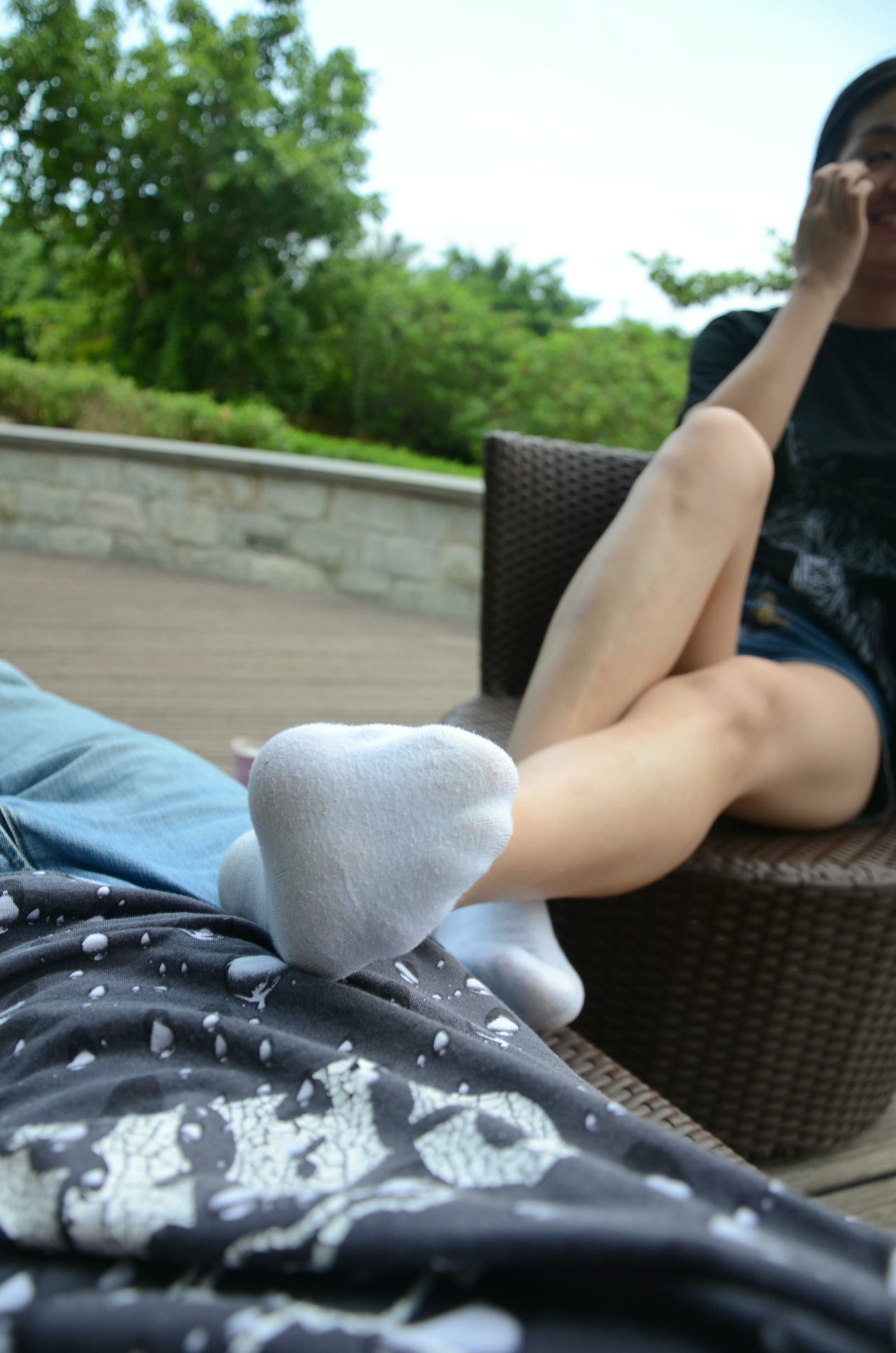 [战前女神] 恋足美腿棉袜女神级摄影套图 120 [160P+192M]_第5集