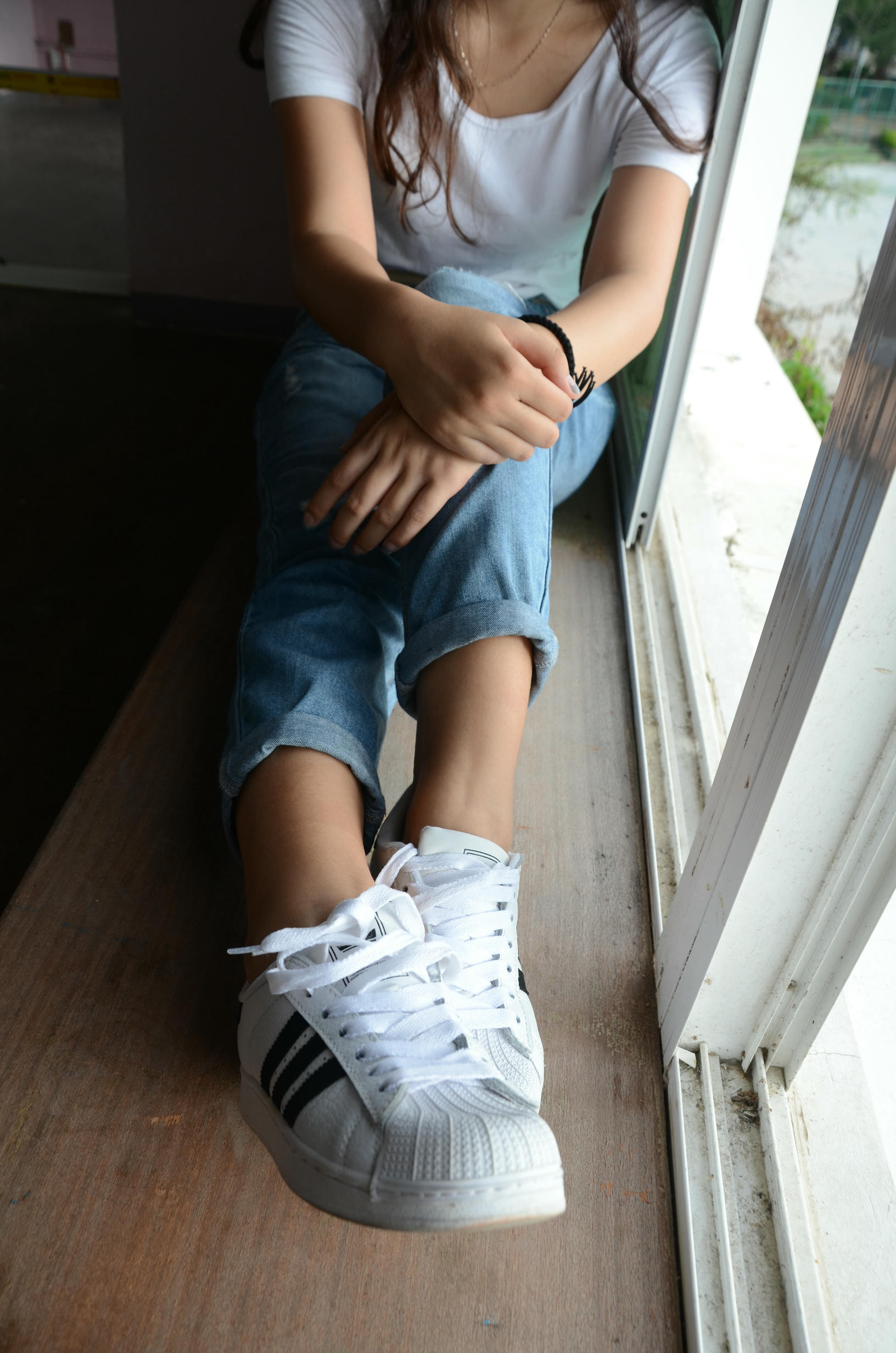 [战前女神] 恋足美腿棉袜女神级摄影套图 123 [102P+190M]_第1集