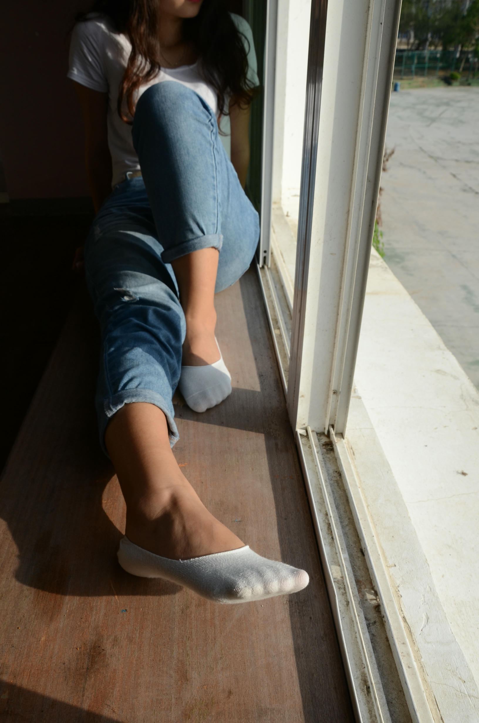 [战前女神] 恋足美腿棉袜女神级摄影套图 123 [102P+190M]_第6集