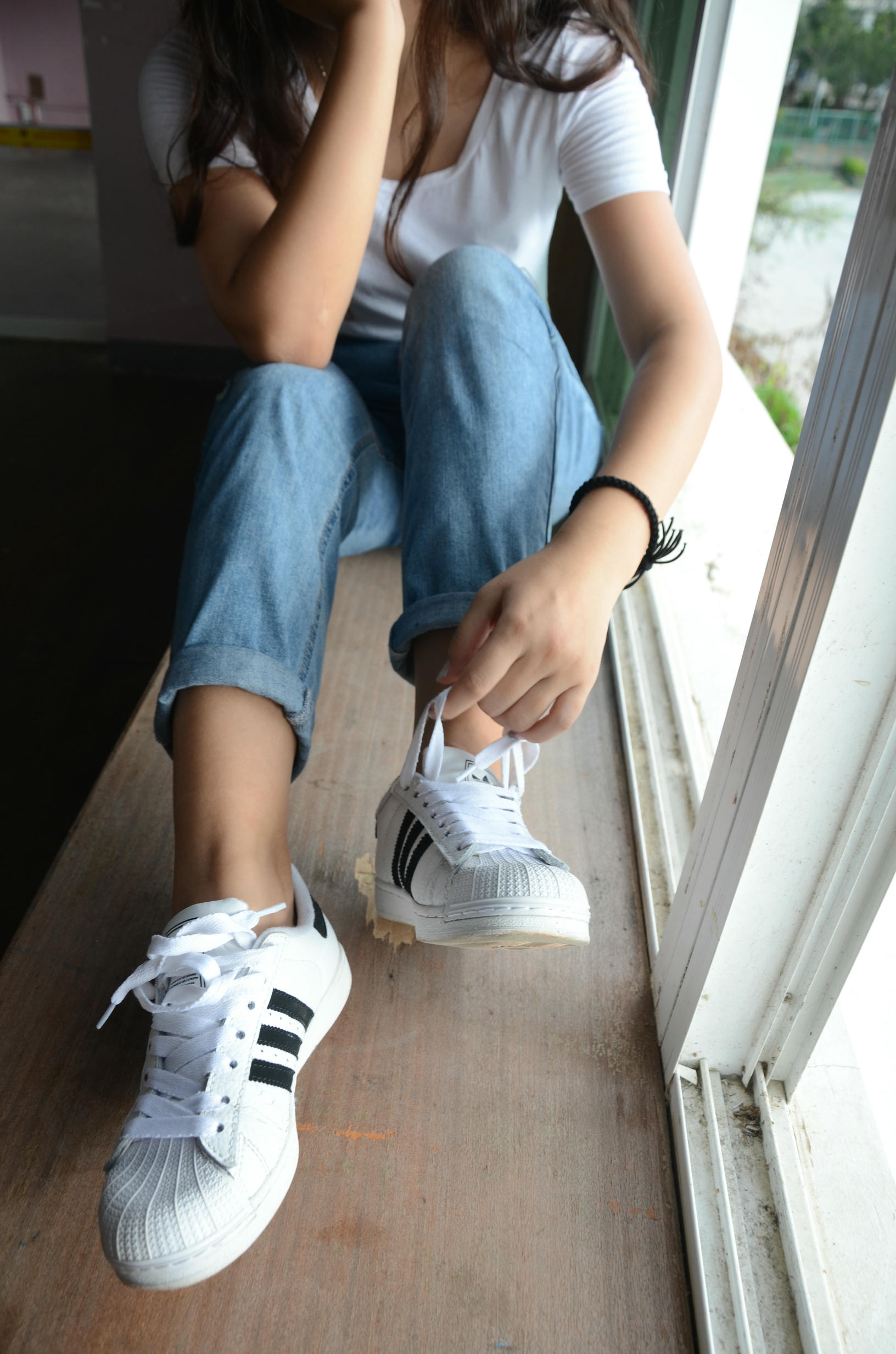 [战前女神] 恋足美腿棉袜女神级摄影套图 123 [102P+190M]_第1集