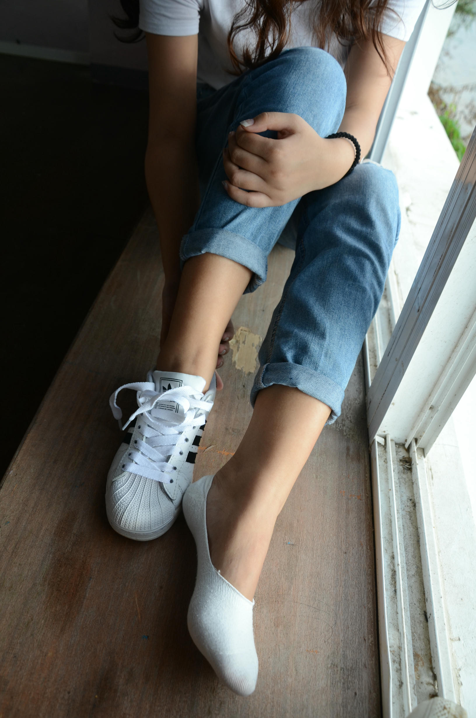 [战前女神] 恋足美腿棉袜女神级摄影套图 123 [102P+190M]_第2集