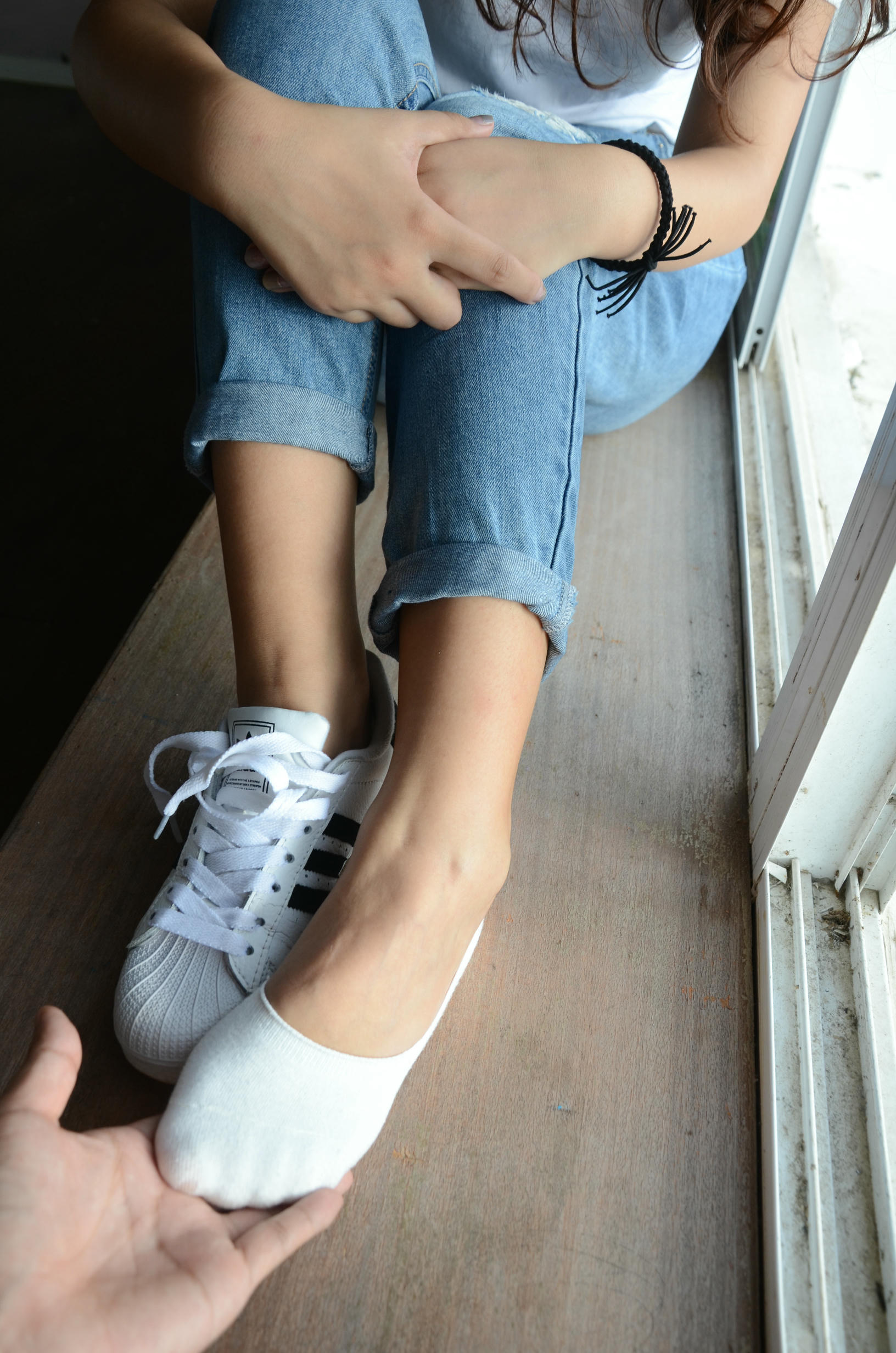 [战前女神] 恋足美腿棉袜女神级摄影套图 123 [102P+190M]_第2集