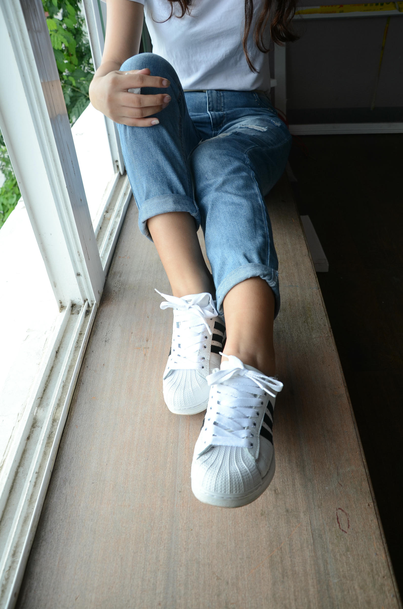 [战前女神] 恋足美腿棉袜女神级摄影套图 123 [102P+190M]_第1集