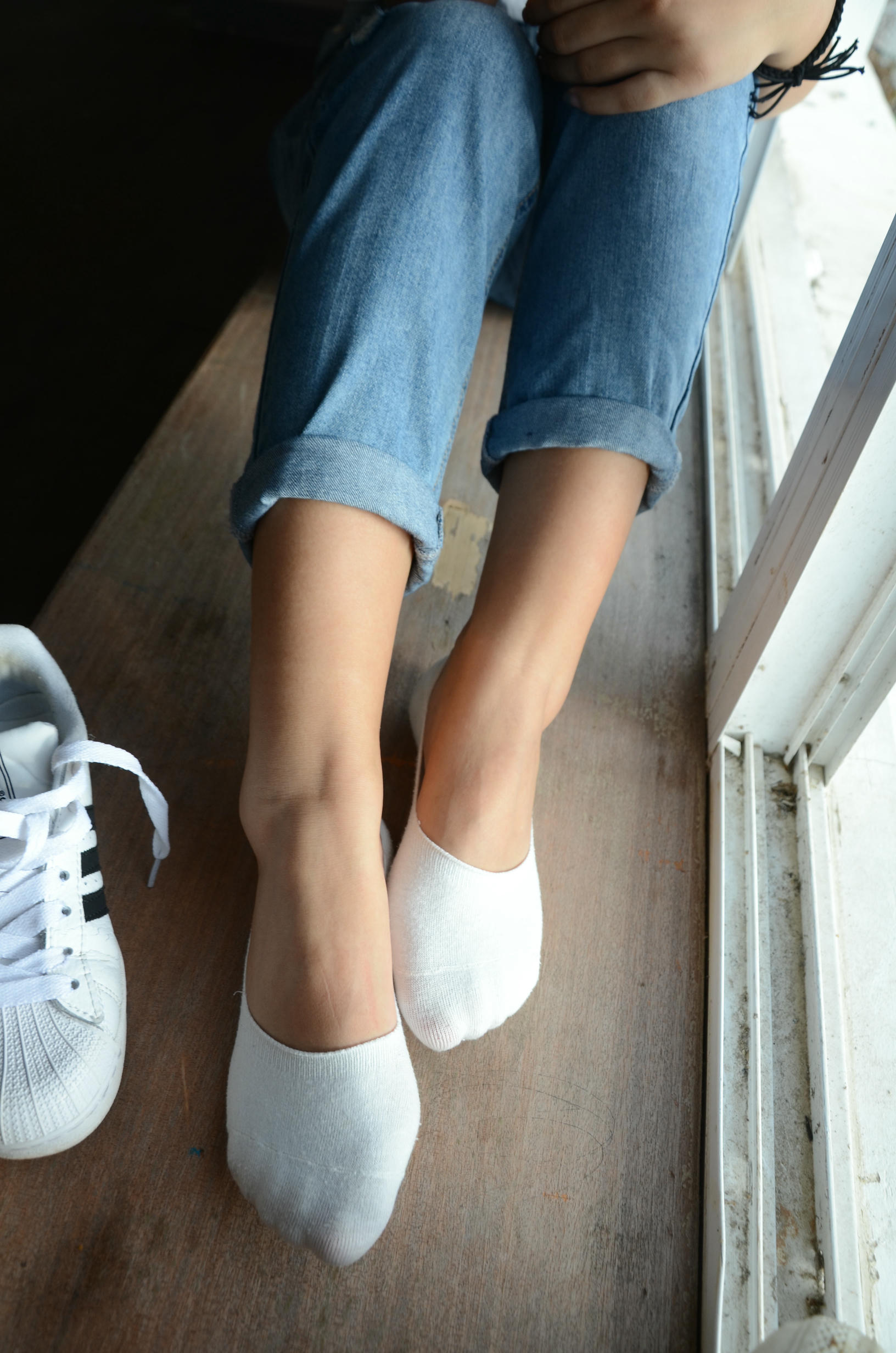 [战前女神] 恋足美腿棉袜女神级摄影套图 123 [102P+190M]_第2集