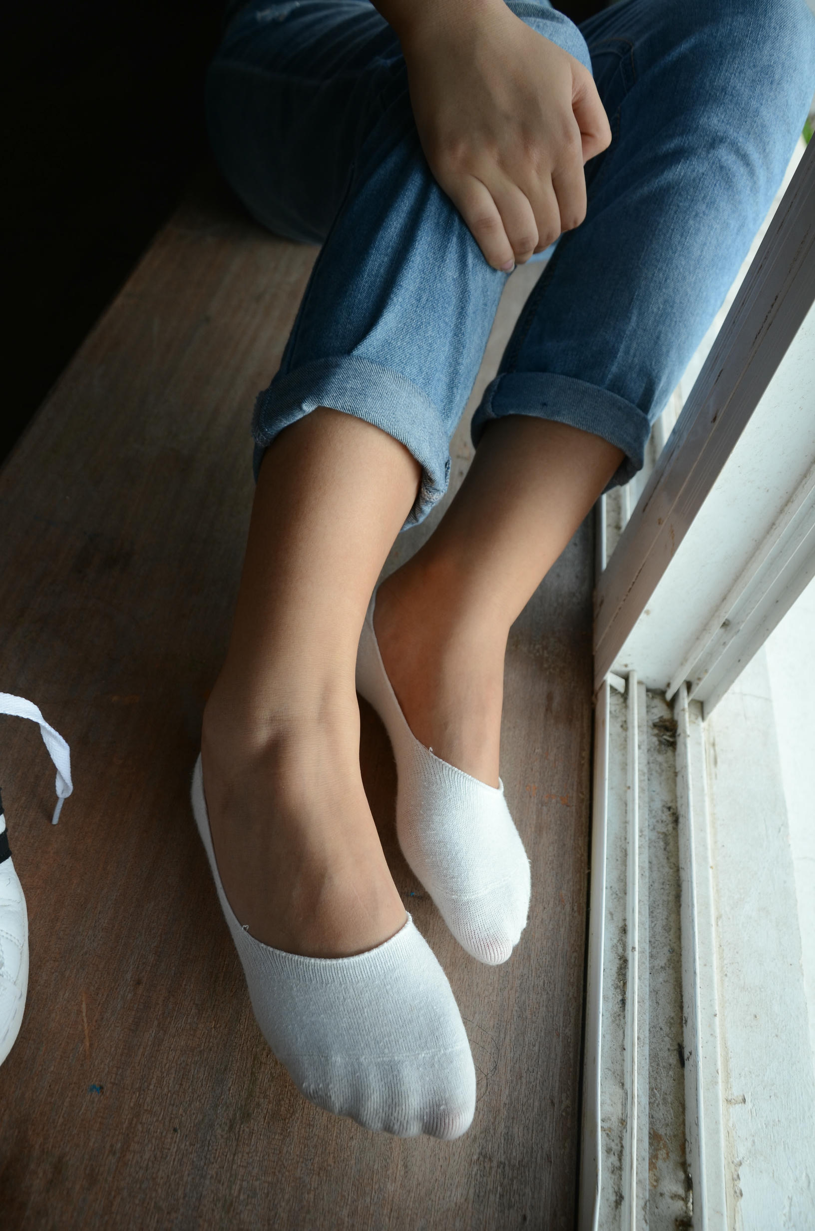 [战前女神] 恋足美腿棉袜女神级摄影套图 123 [102P+190M]_第2集