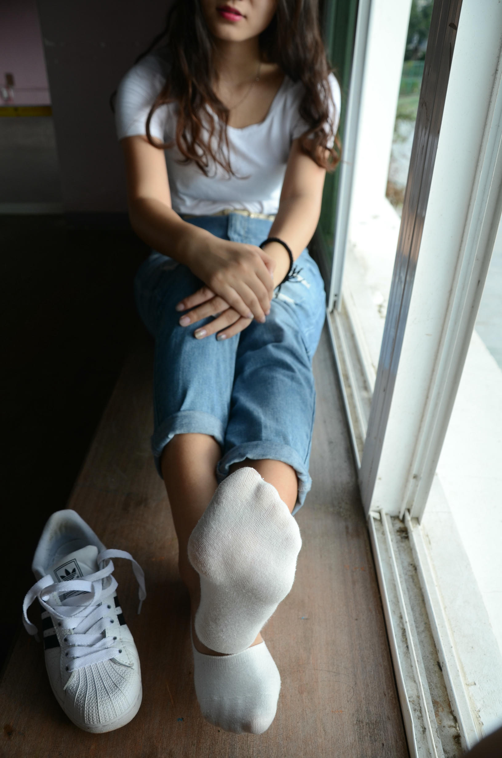 [战前女神] 恋足美腿棉袜女神级摄影套图 123 [102P+190M]_第3集