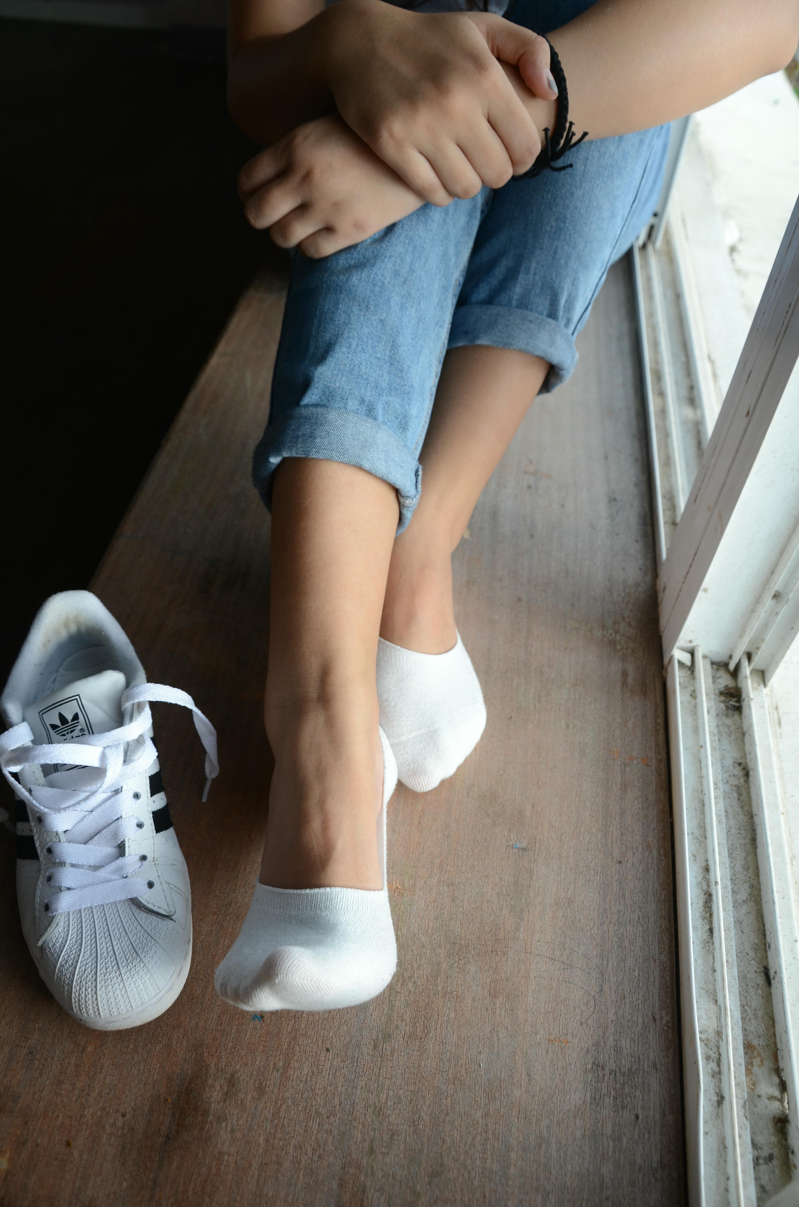 [战前女神] 恋足美腿棉袜女神级摄影套图 123 [102P+190M]_第3集