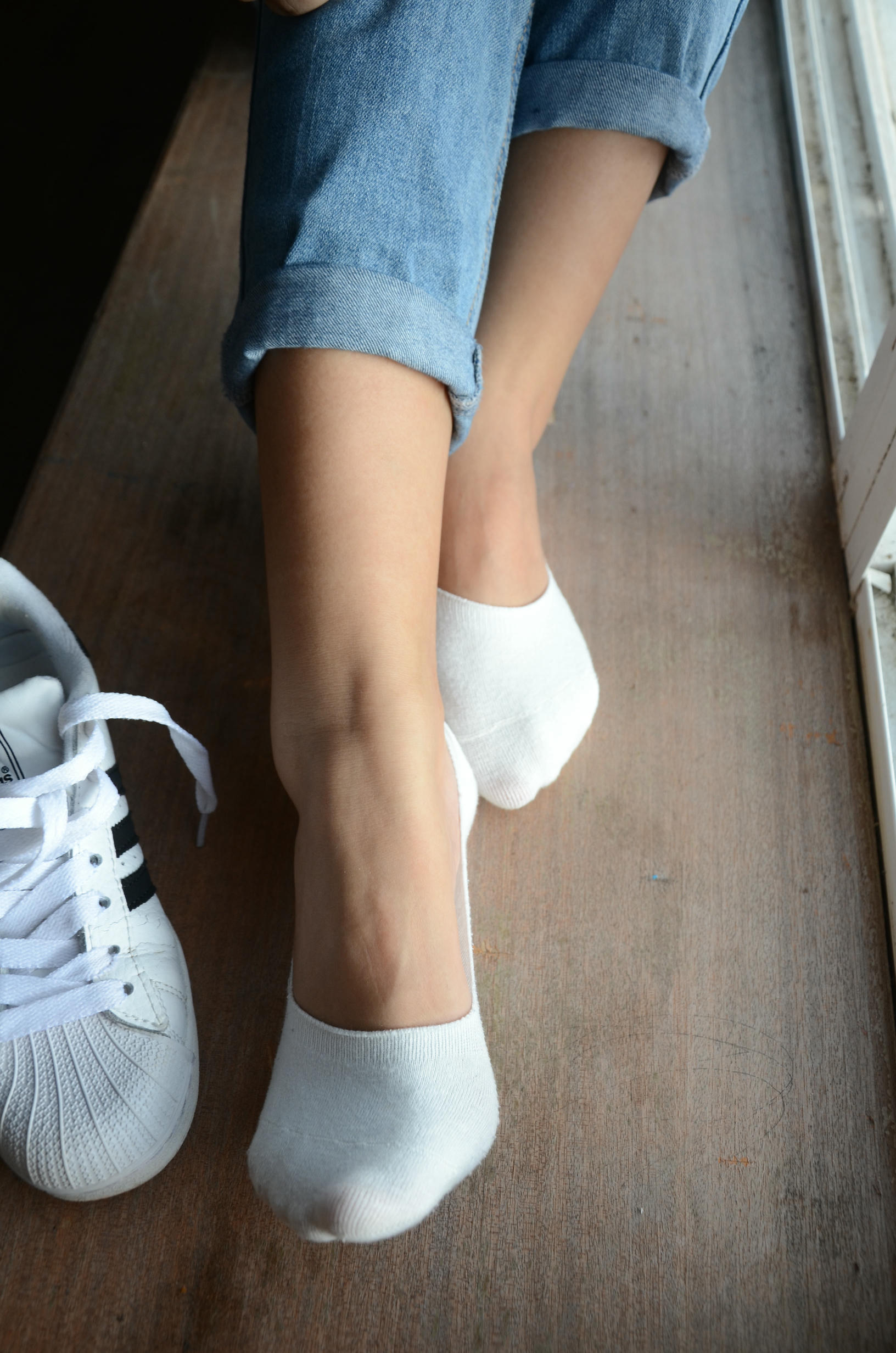 [战前女神] 恋足美腿棉袜女神级摄影套图 123 [102P+190M]_第3集