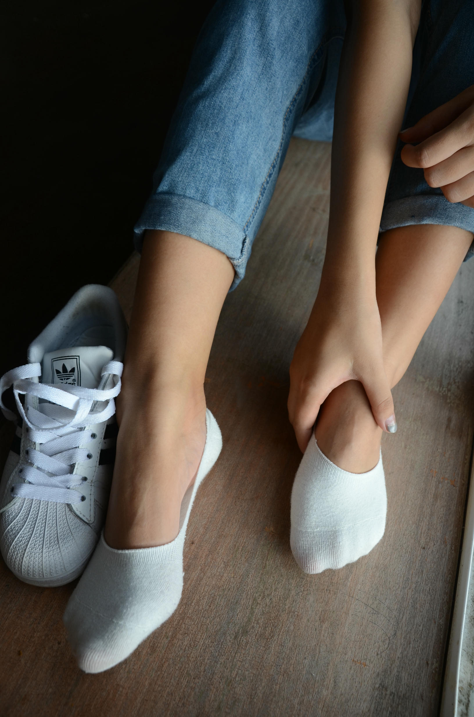 [战前女神] 恋足美腿棉袜女神级摄影套图 123 [102P+190M]_第3集