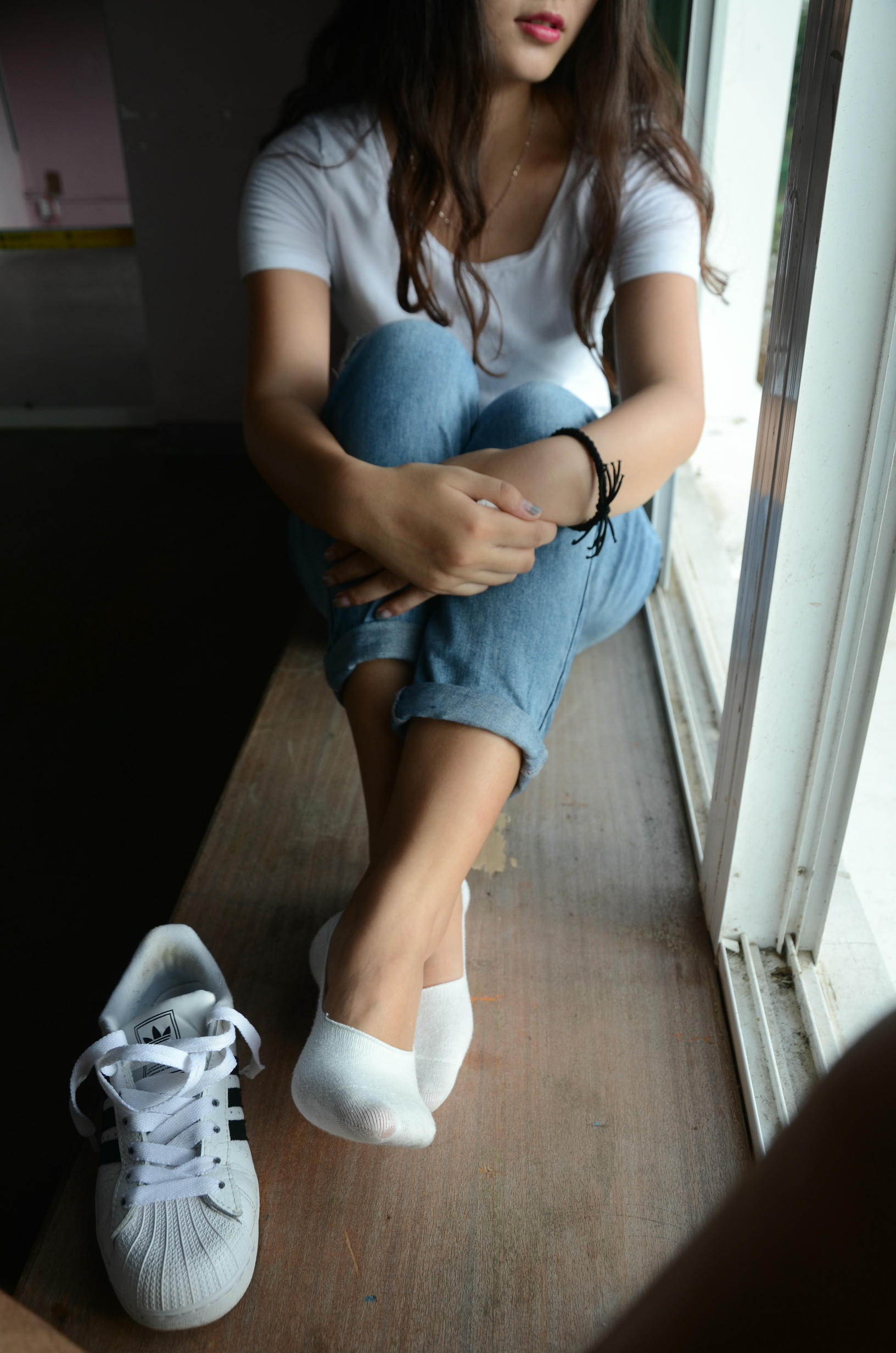 [战前女神] 恋足美腿棉袜女神级摄影套图 123 [102P+190M]_第3集