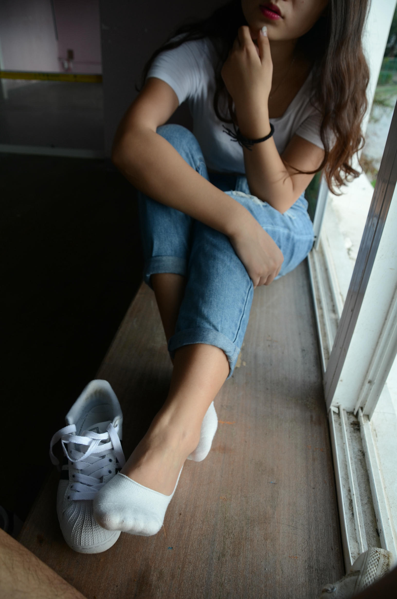 [战前女神] 恋足美腿棉袜女神级摄影套图 123 [102P+190M]_第3集