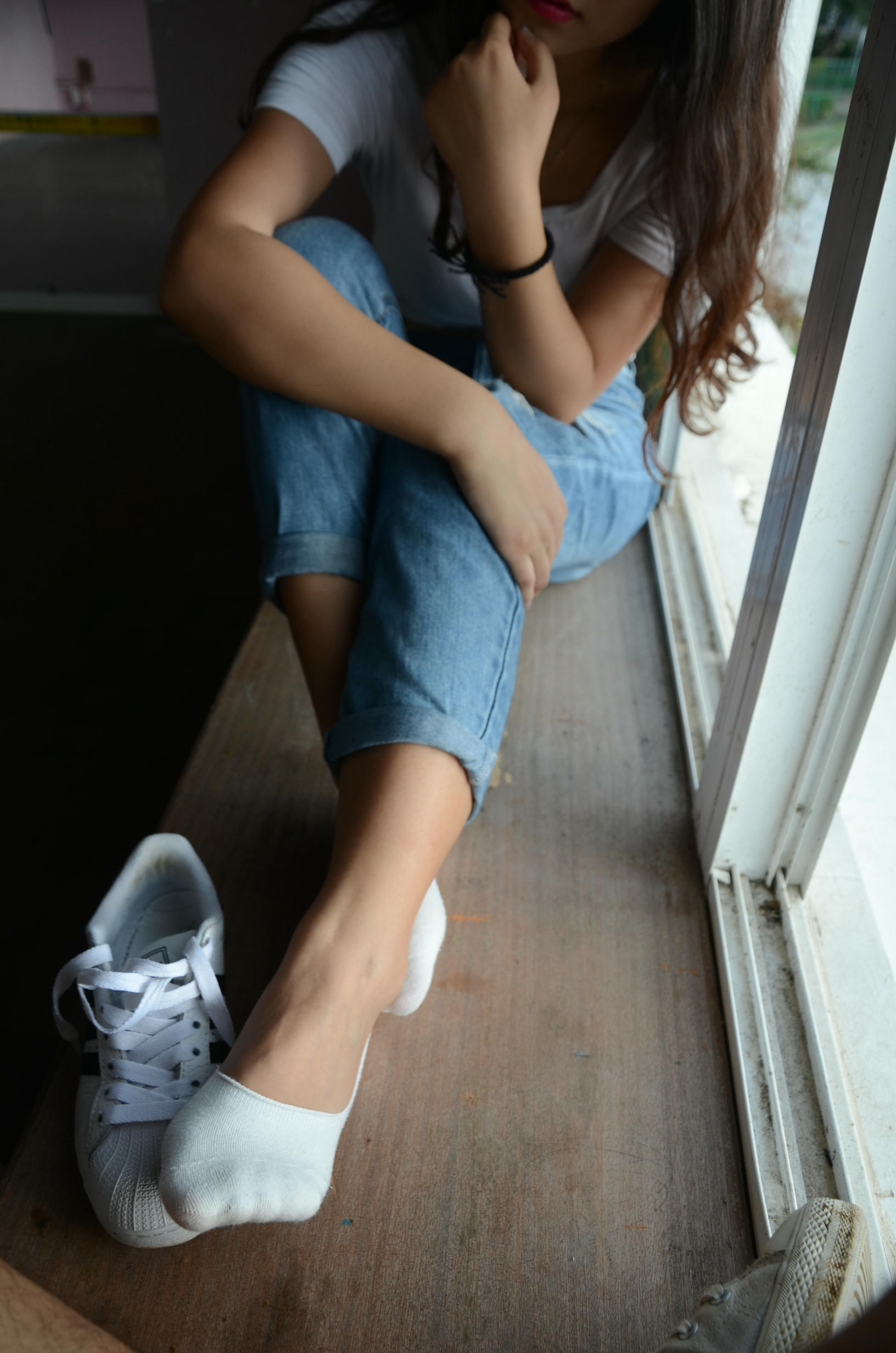 [战前女神] 恋足美腿棉袜女神级摄影套图 123 [102P+190M]_第4集