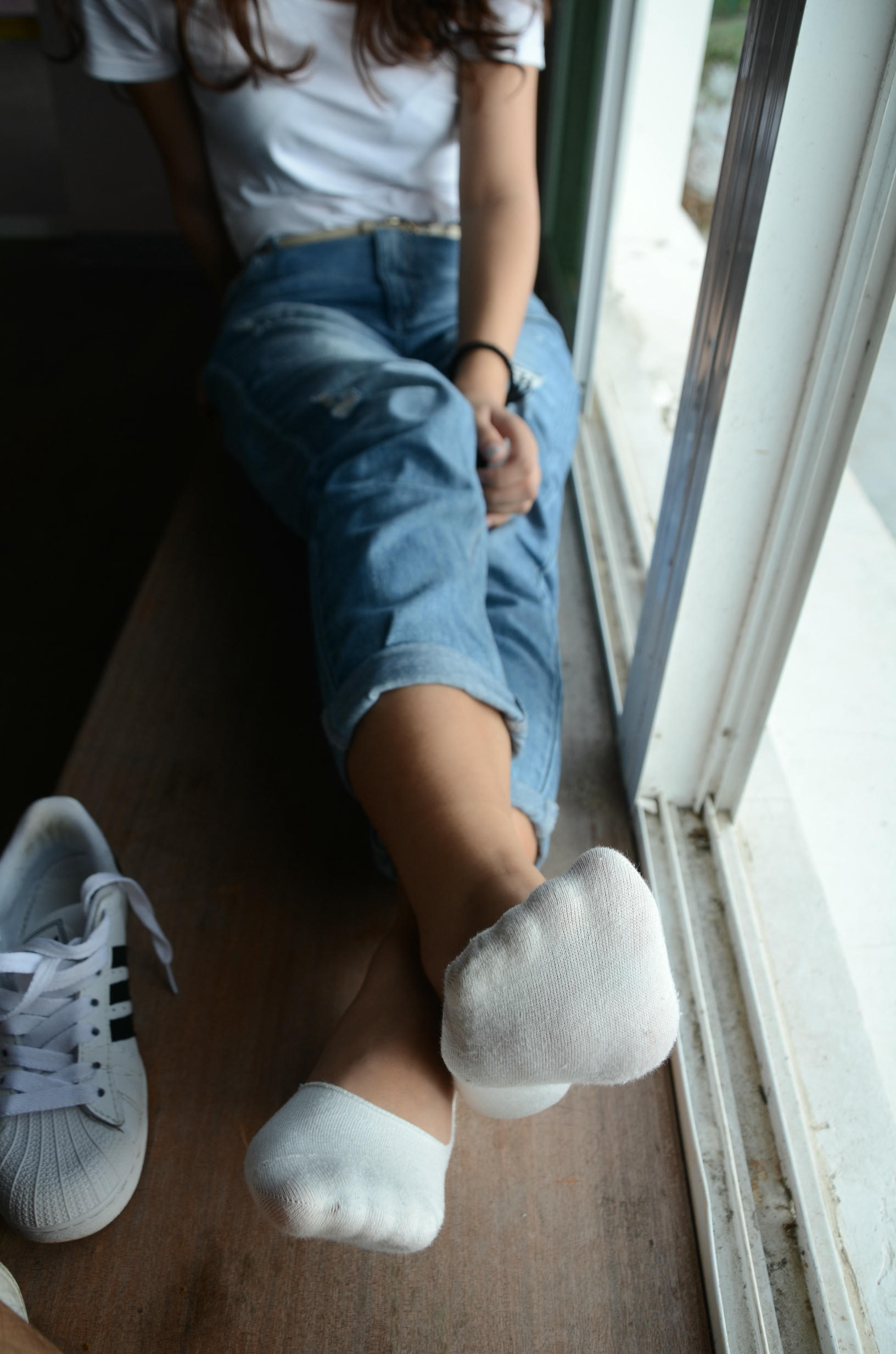 [战前女神] 恋足美腿棉袜女神级摄影套图 123 [102P+190M]_第4集