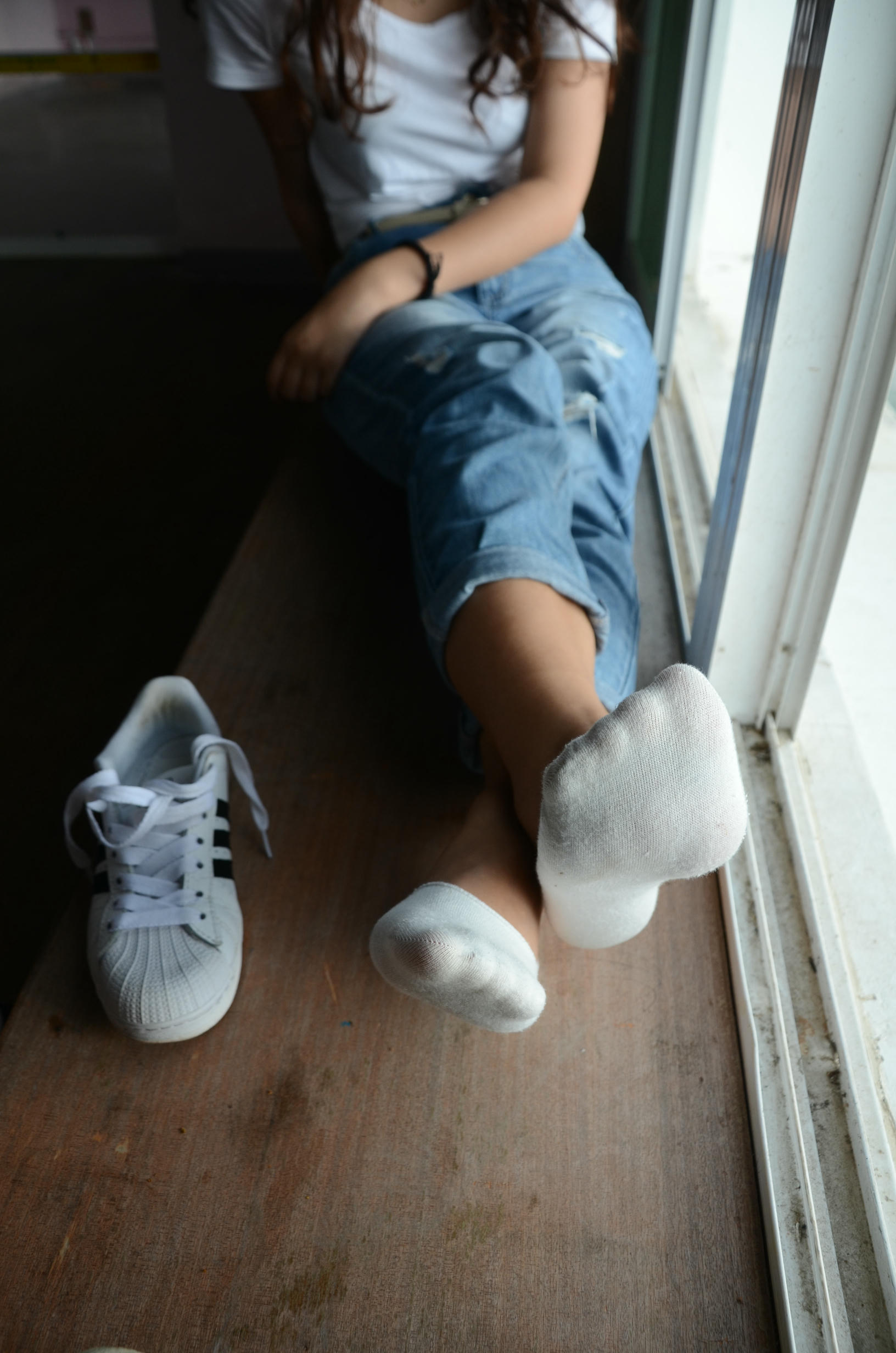 [战前女神] 恋足美腿棉袜女神级摄影套图 123 [102P+190M]_第4集