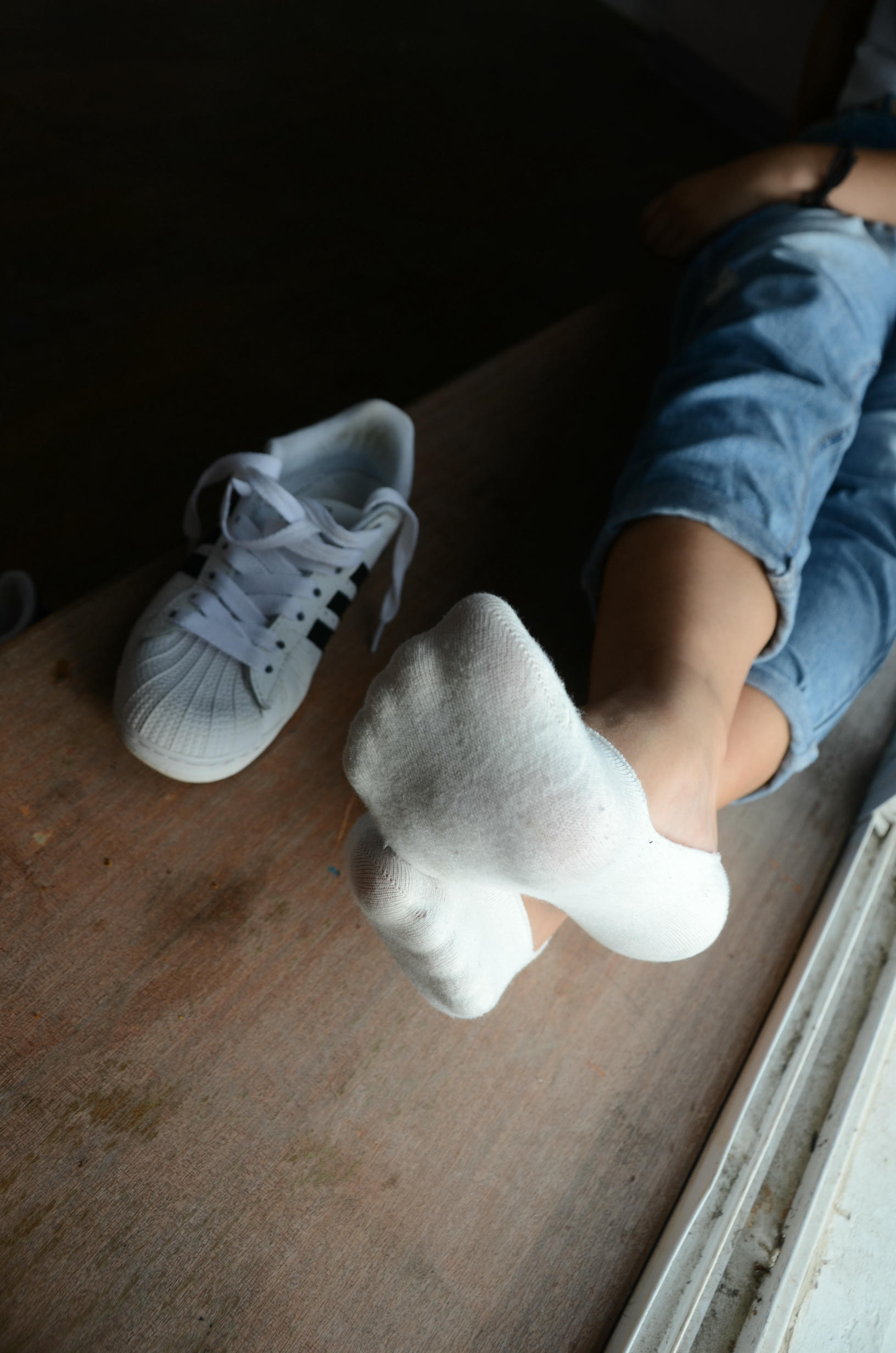 [战前女神] 恋足美腿棉袜女神级摄影套图 123 [102P+190M]_第4集