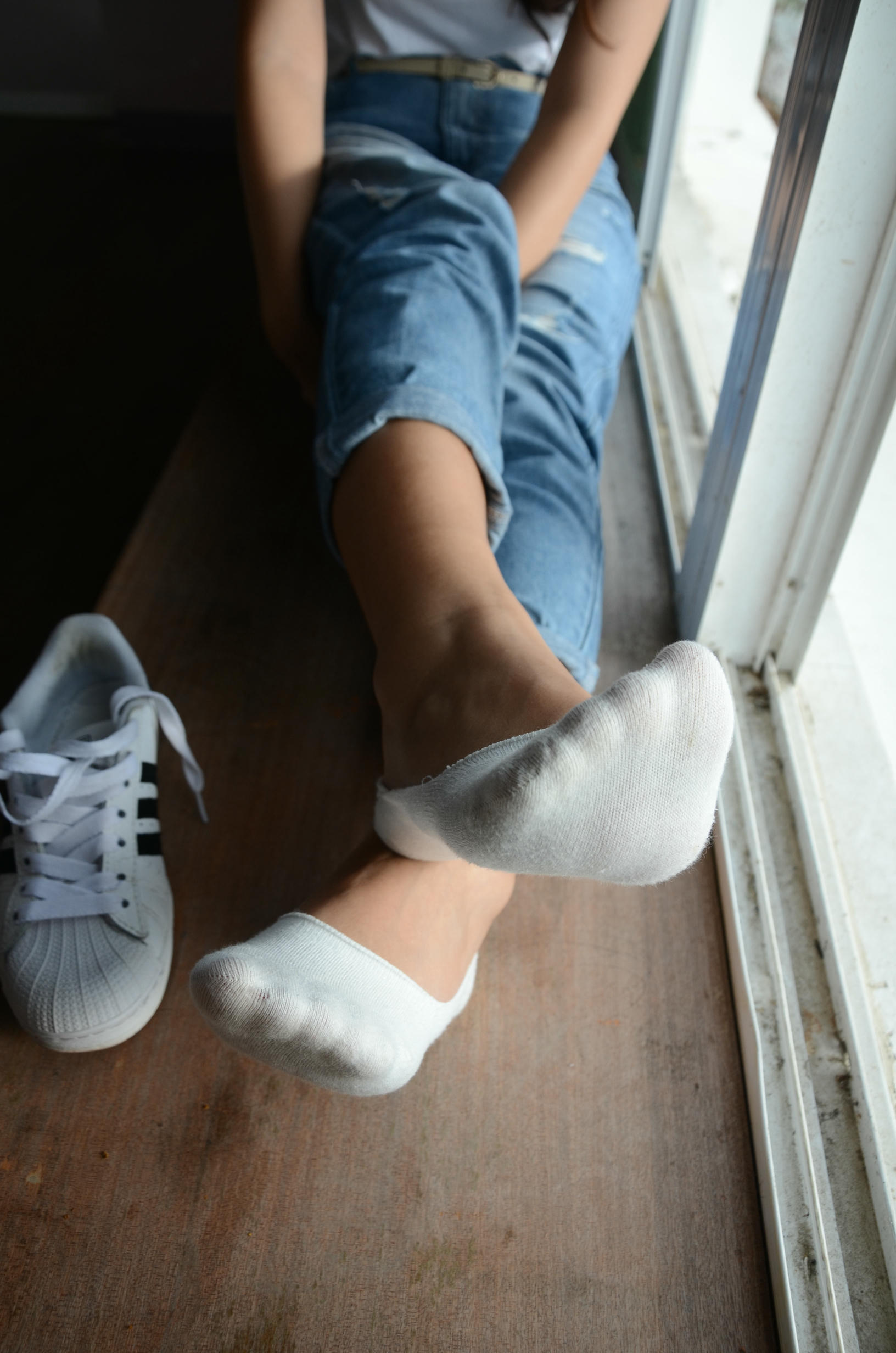 [战前女神] 恋足美腿棉袜女神级摄影套图 123 [102P+190M]_第4集