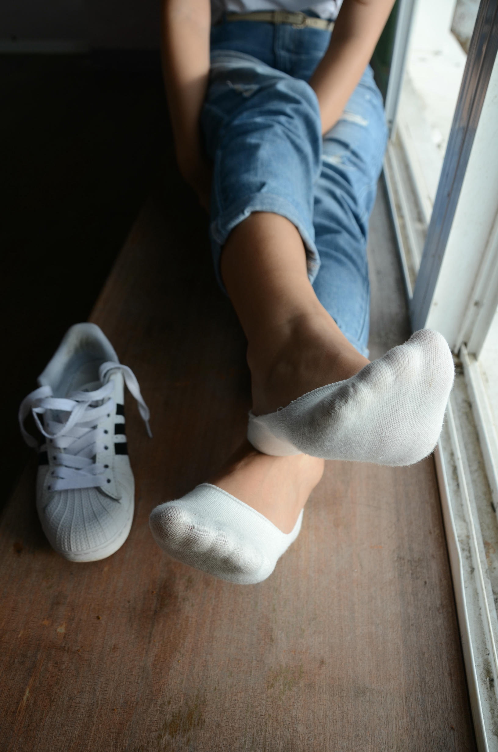 [战前女神] 恋足美腿棉袜女神级摄影套图 123 [102P+190M]_第4集