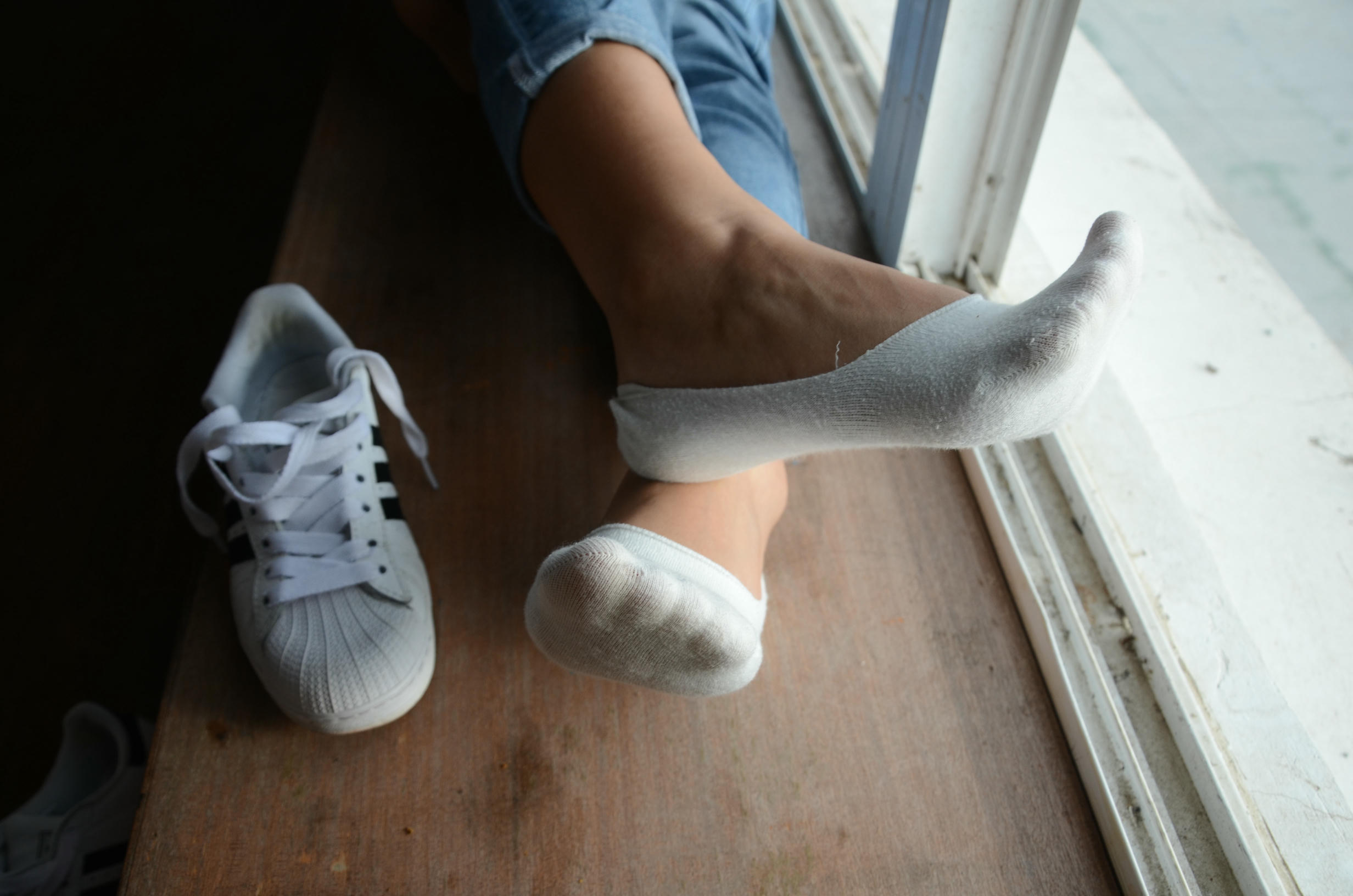 [战前女神] 恋足美腿棉袜女神级摄影套图 123 [102P+190M]_第4集