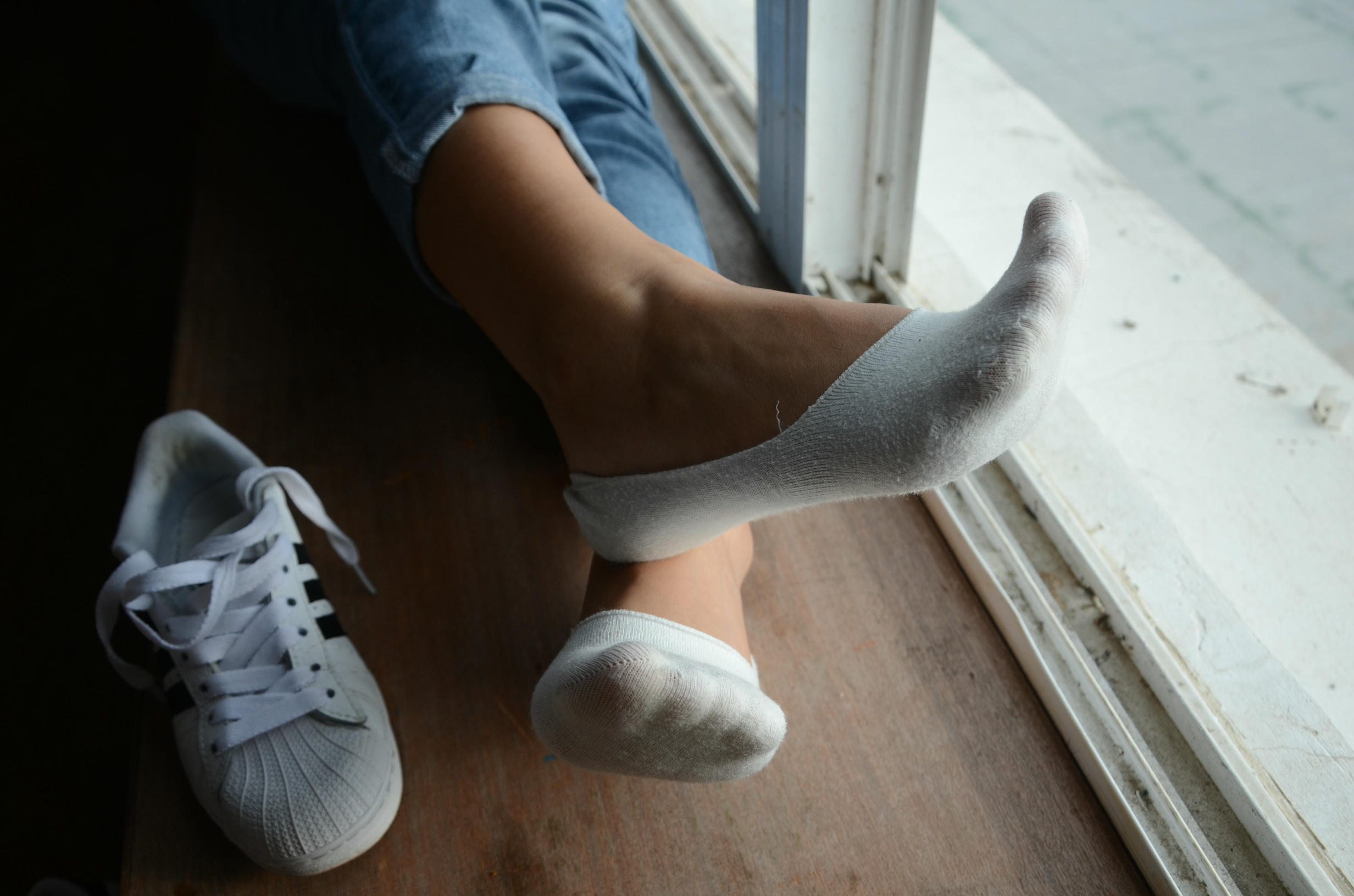 [战前女神] 恋足美腿棉袜女神级摄影套图 123 [102P+190M]_第4集