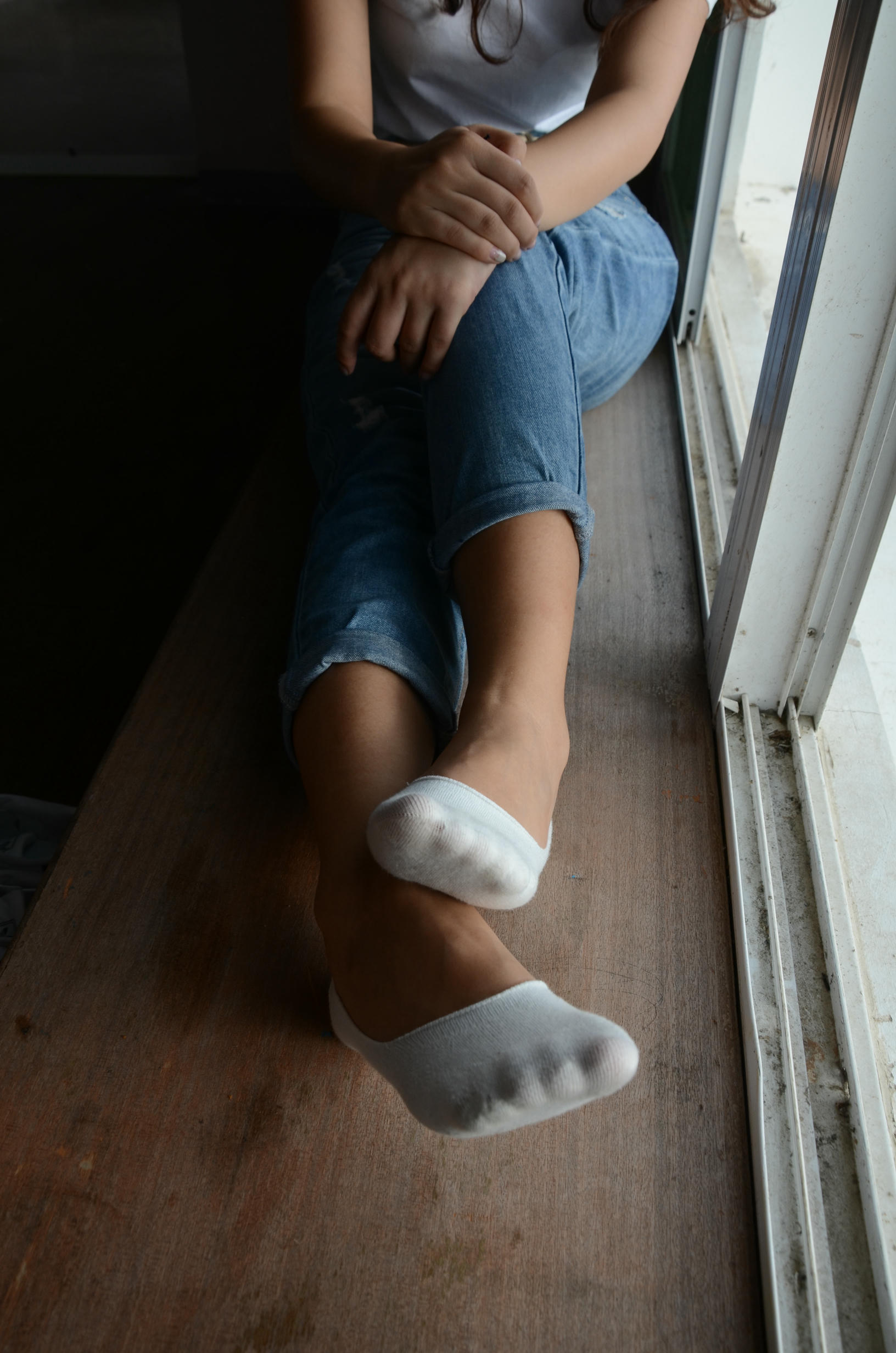 [战前女神] 恋足美腿棉袜女神级摄影套图 123 [102P+190M]_第4集