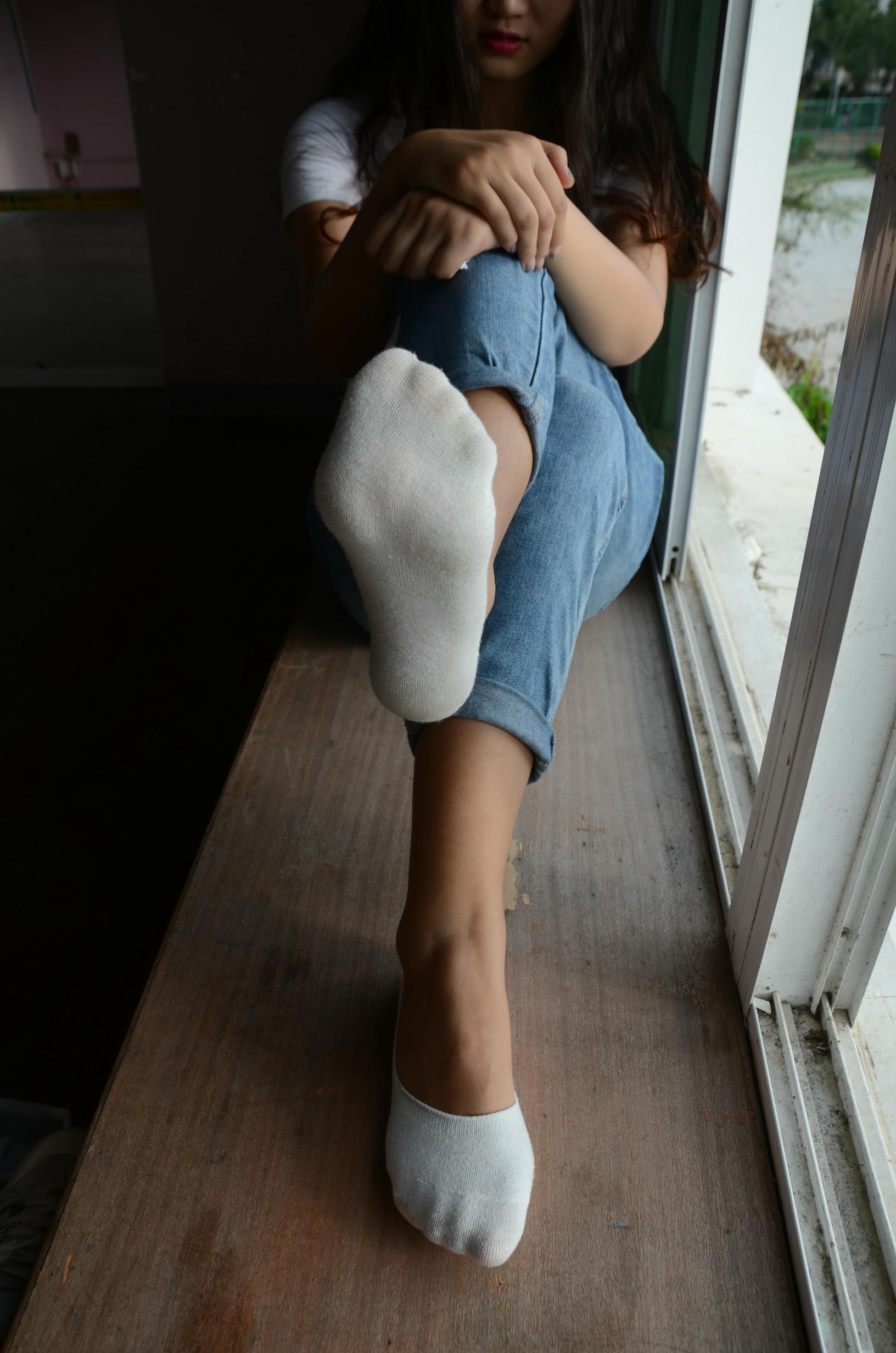 [战前女神] 恋足美腿棉袜女神级摄影套图 123 [102P+190M]_第4集