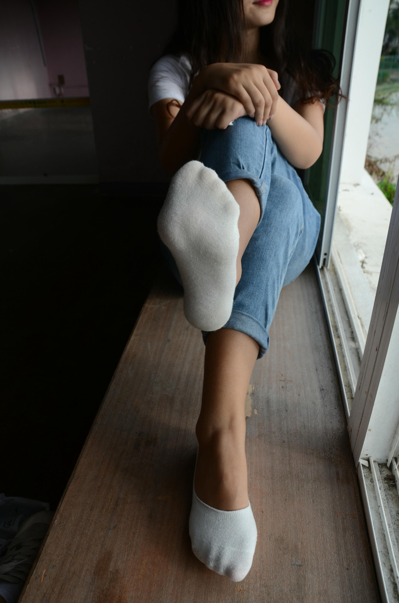 [战前女神] 恋足美腿棉袜女神级摄影套图 123 [102P+190M]_第5集