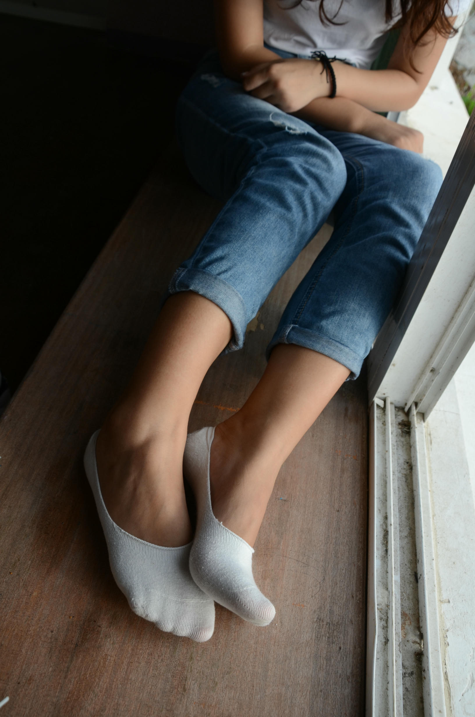 [战前女神] 恋足美腿棉袜女神级摄影套图 123 [102P+190M]_第5集