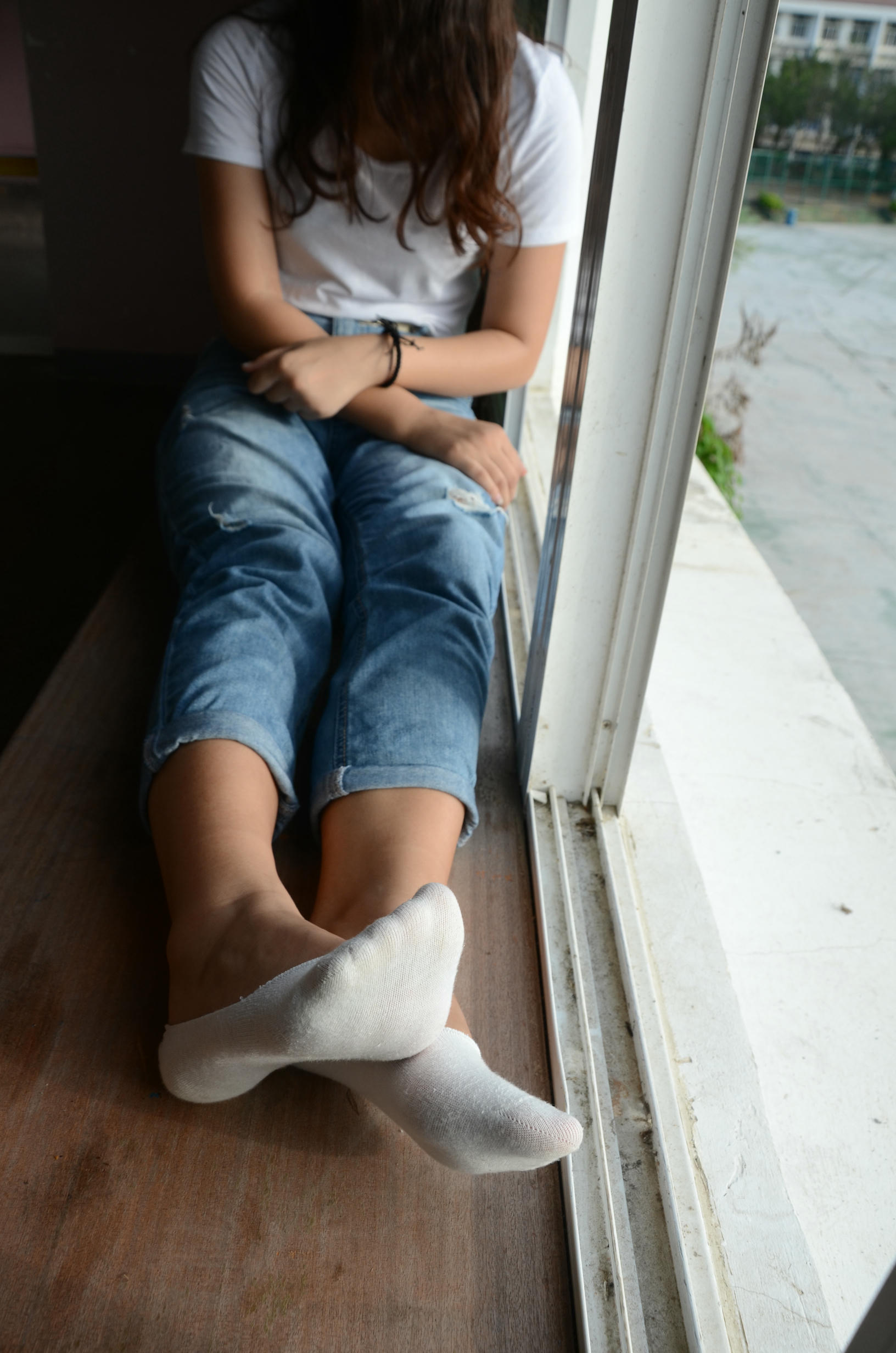 [战前女神] 恋足美腿棉袜女神级摄影套图 123 [102P+190M]_第5集