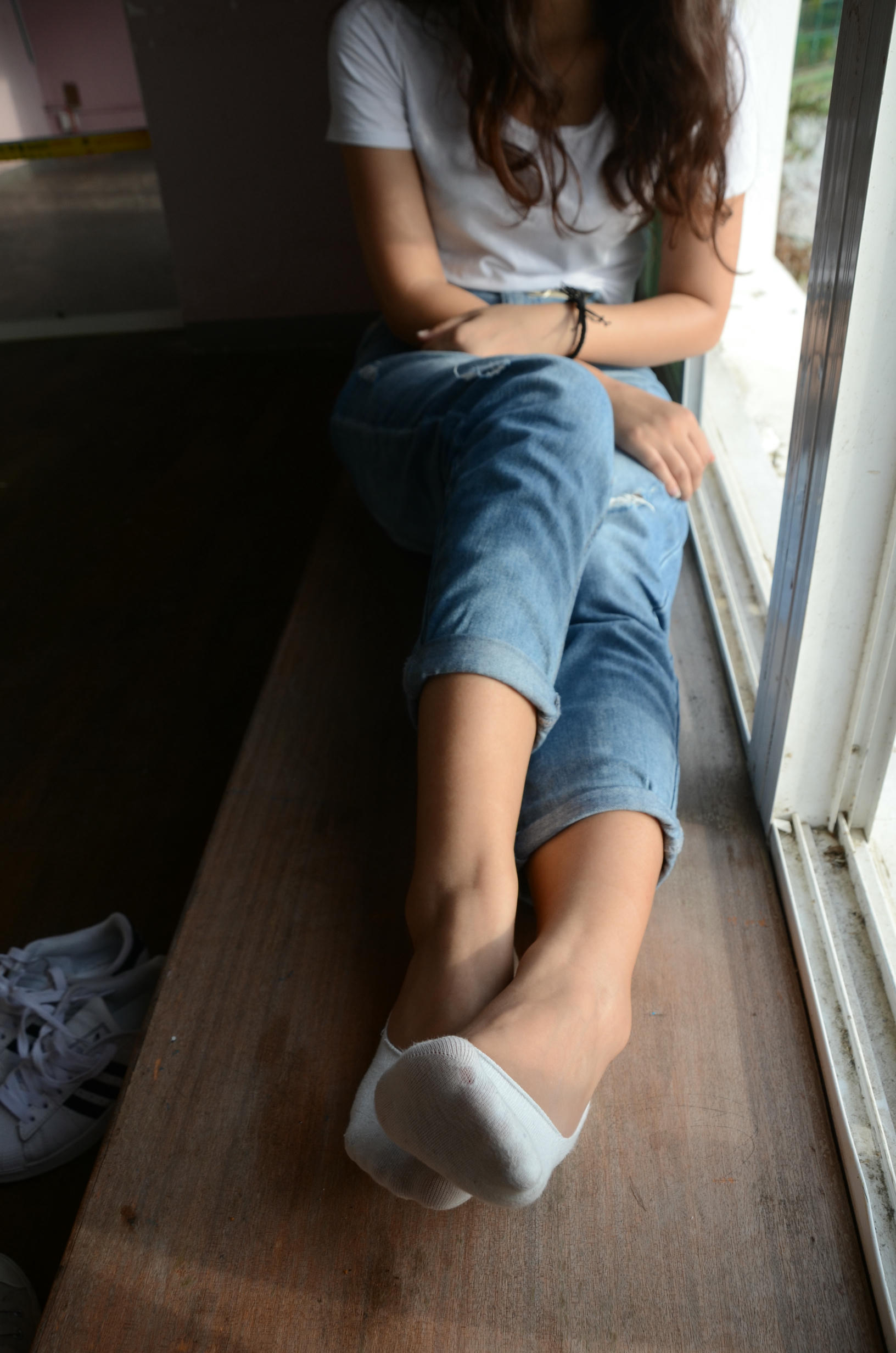 [战前女神] 恋足美腿棉袜女神级摄影套图 123 [102P+190M]_第5集