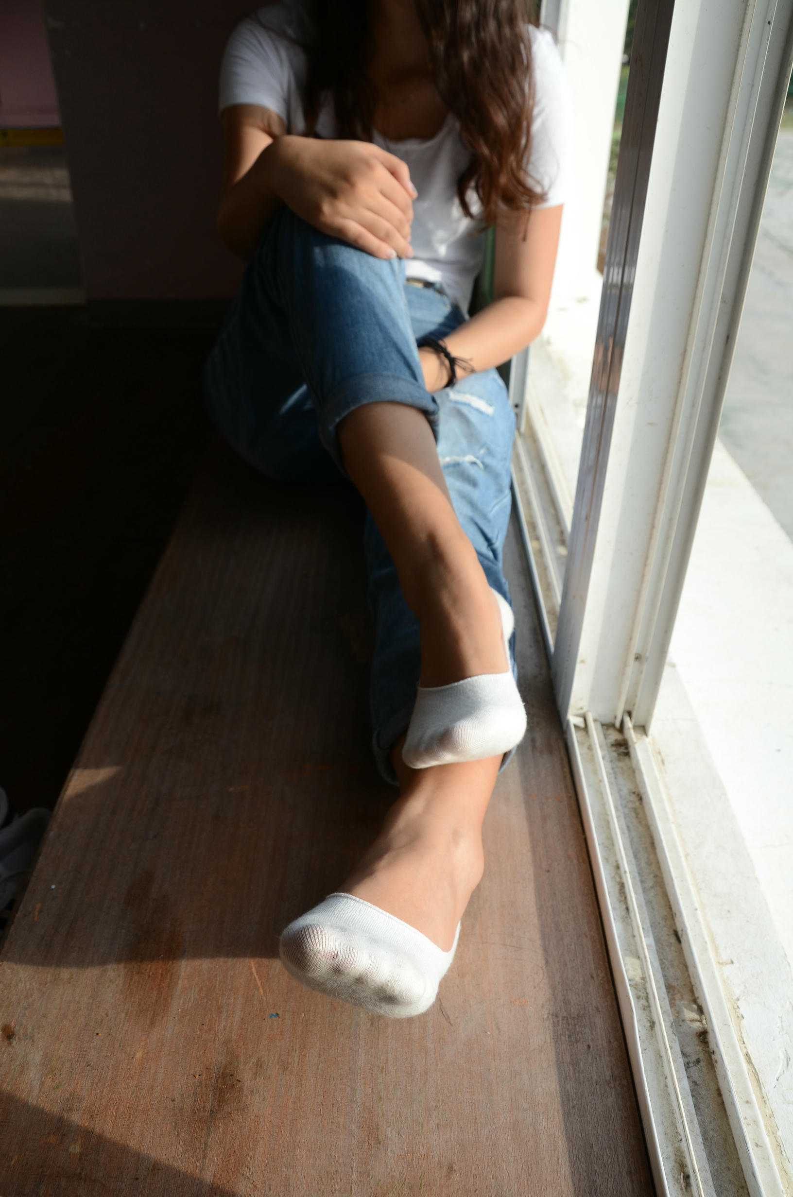 [战前女神] 恋足美腿棉袜女神级摄影套图 123 [102P+190M]_第5集