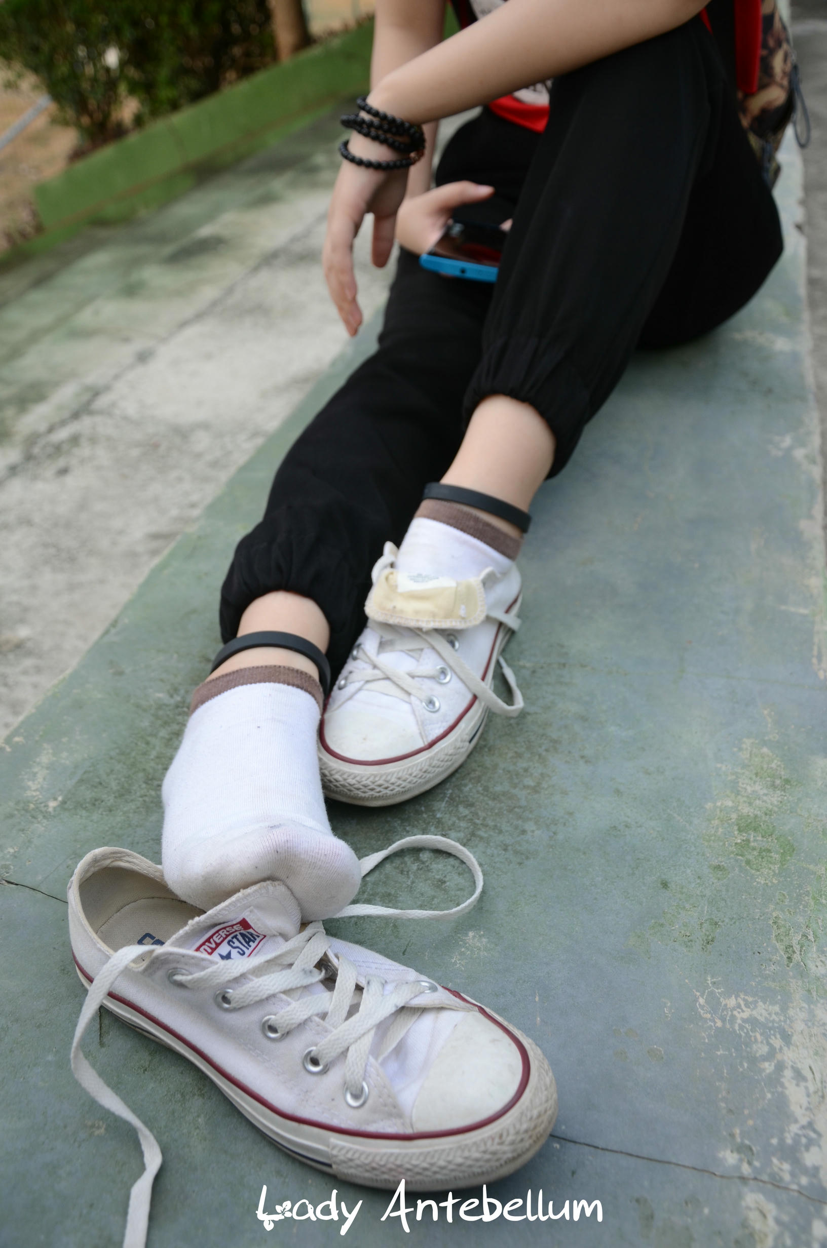 [战前女神] 恋足美腿棉袜女神级摄影套图 125 [89P+187M]_第2集