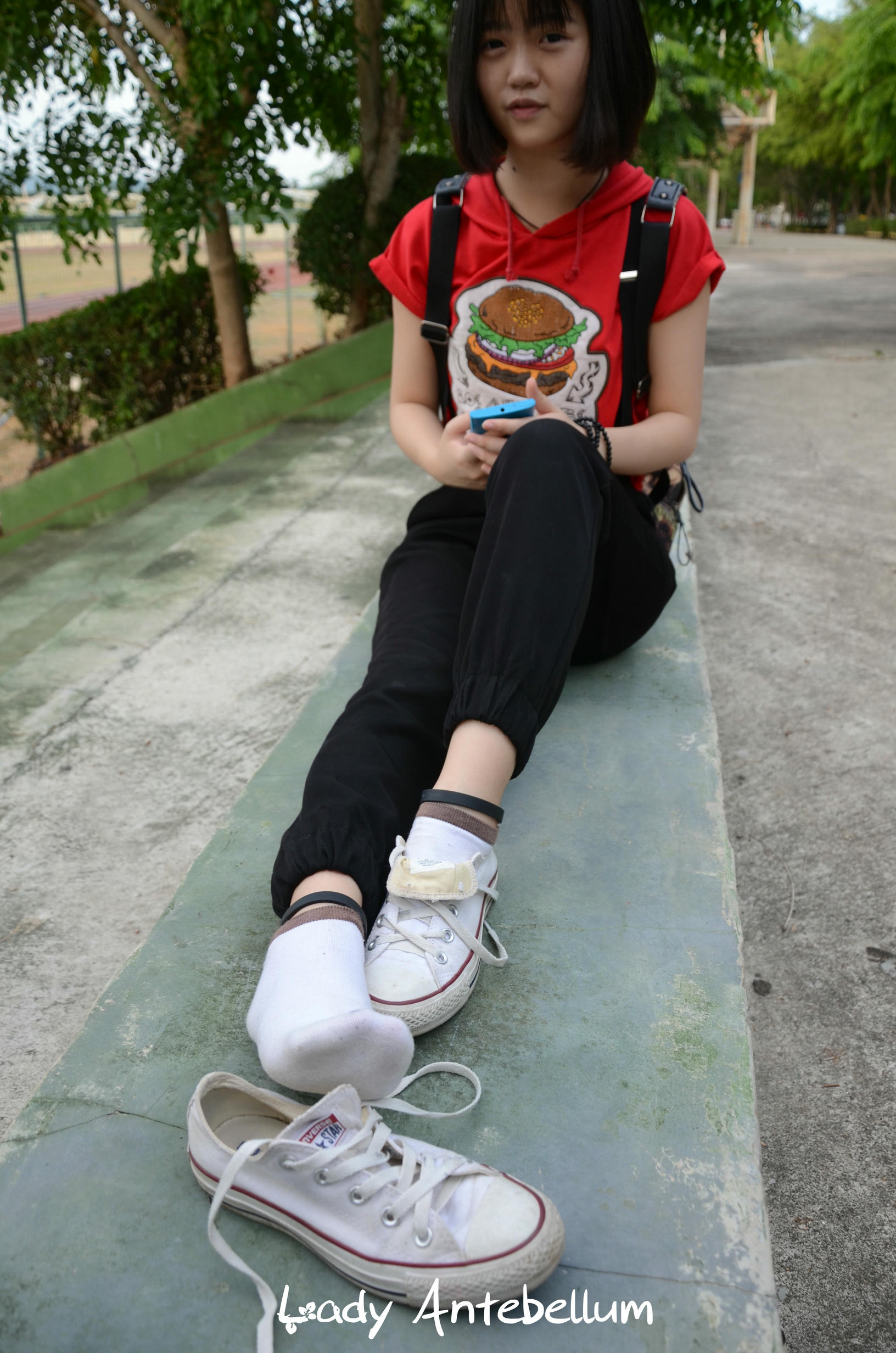 [战前女神] 恋足美腿棉袜女神级摄影套图 125 [89P+187M]_第2集