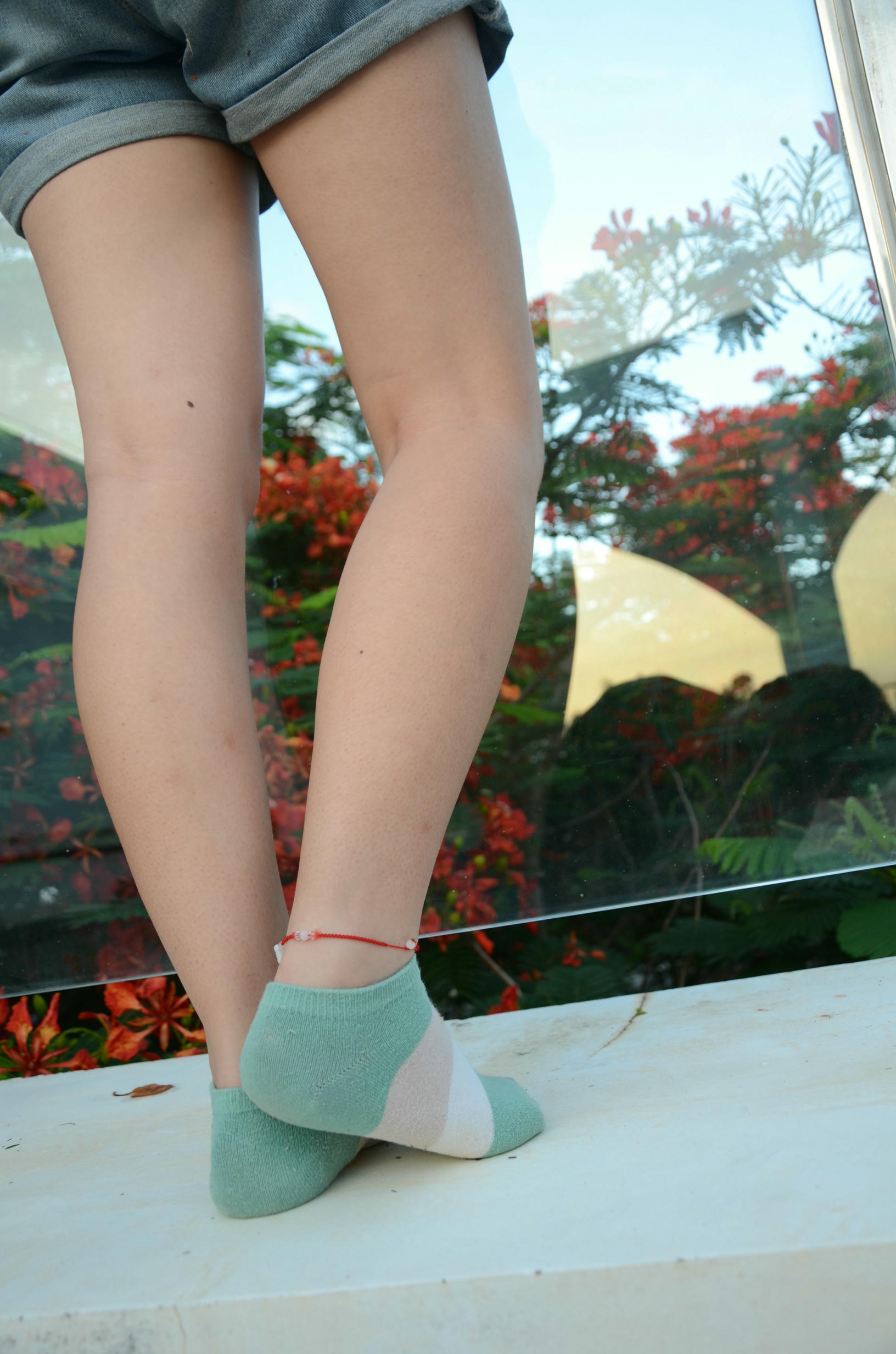 [战前女神] 恋足美腿棉袜女神级摄影套图 126 [114P+182M]_第3集