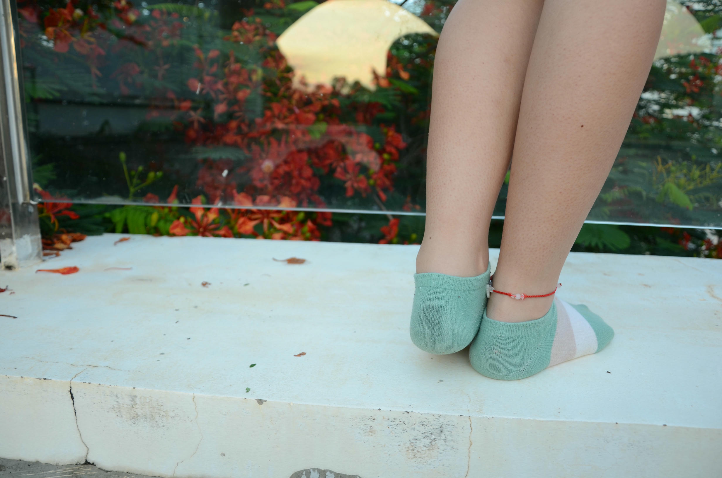 [战前女神] 恋足美腿棉袜女神级摄影套图 126 [114P+182M]_第3集