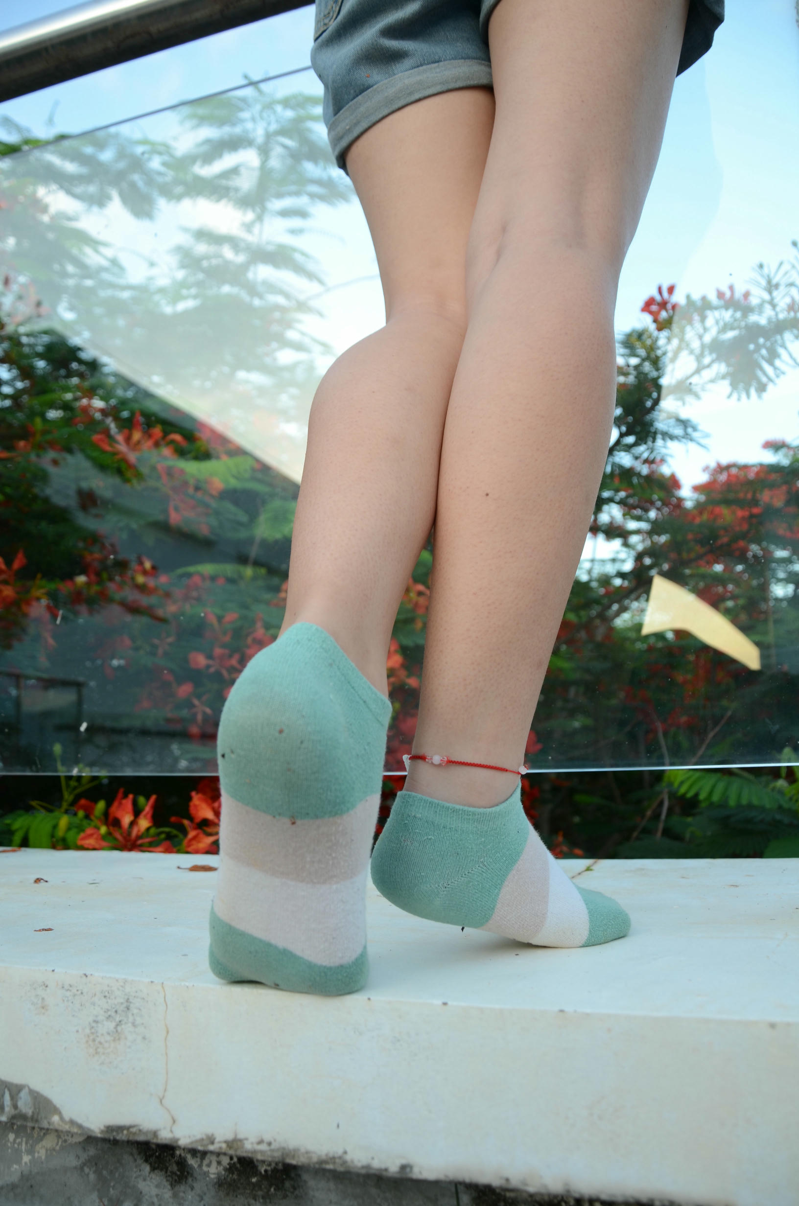 [战前女神] 恋足美腿棉袜女神级摄影套图 126 [114P+182M]_第3集