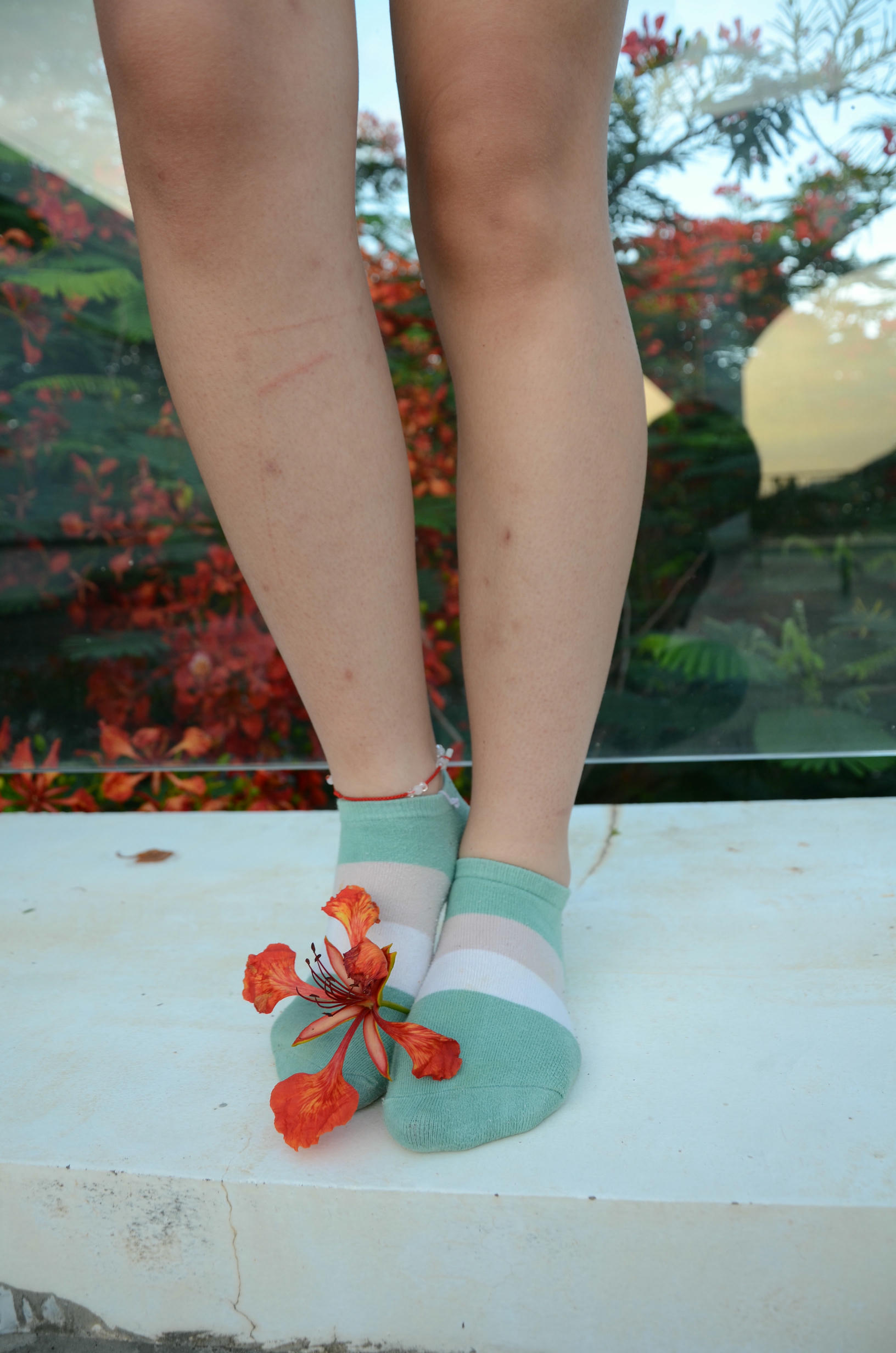 [战前女神] 恋足美腿棉袜女神级摄影套图 126 [114P+182M]_第4集