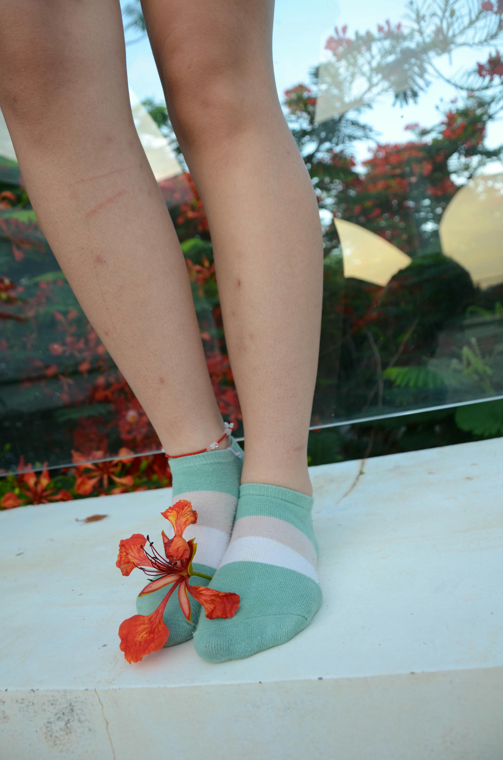 [战前女神] 恋足美腿棉袜女神级摄影套图 126 [114P+182M]_第4集