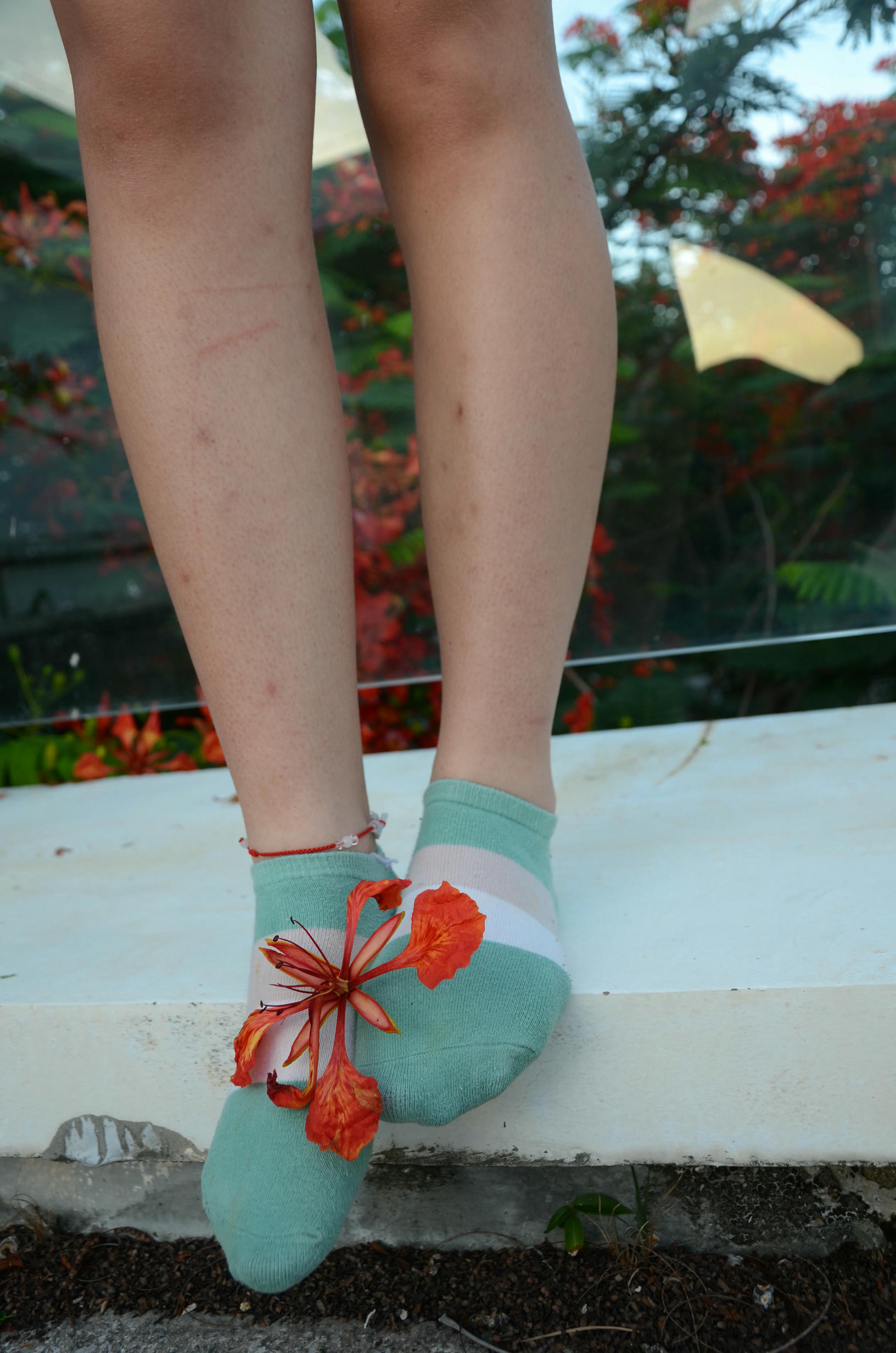 [战前女神] 恋足美腿棉袜女神级摄影套图 126 [114P+182M]_第4集