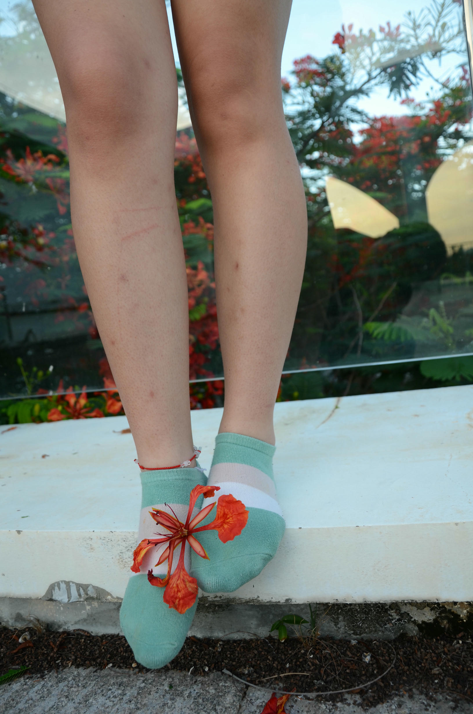 [战前女神] 恋足美腿棉袜女神级摄影套图 126 [114P+182M]_第4集