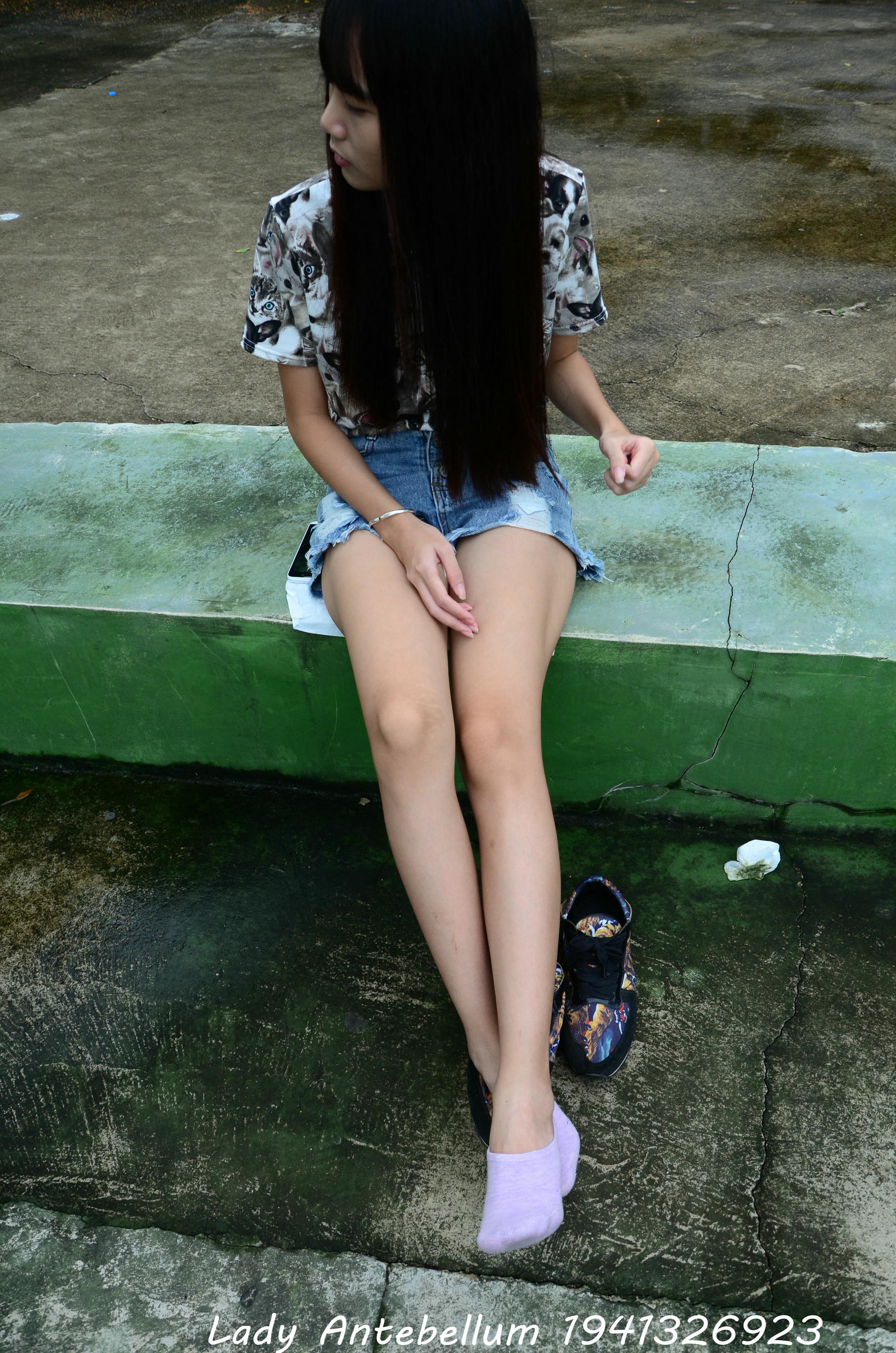 [战前女神] 恋足美腿棉袜女神级摄影套图 131 [140P+247M]_第6集