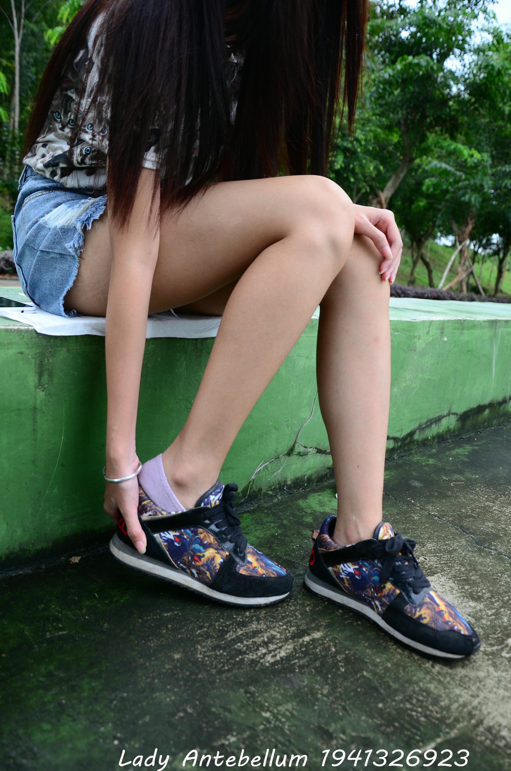 [战前女神] 恋足美腿棉袜女神级摄影套图 131 [140P+247M]_第3集