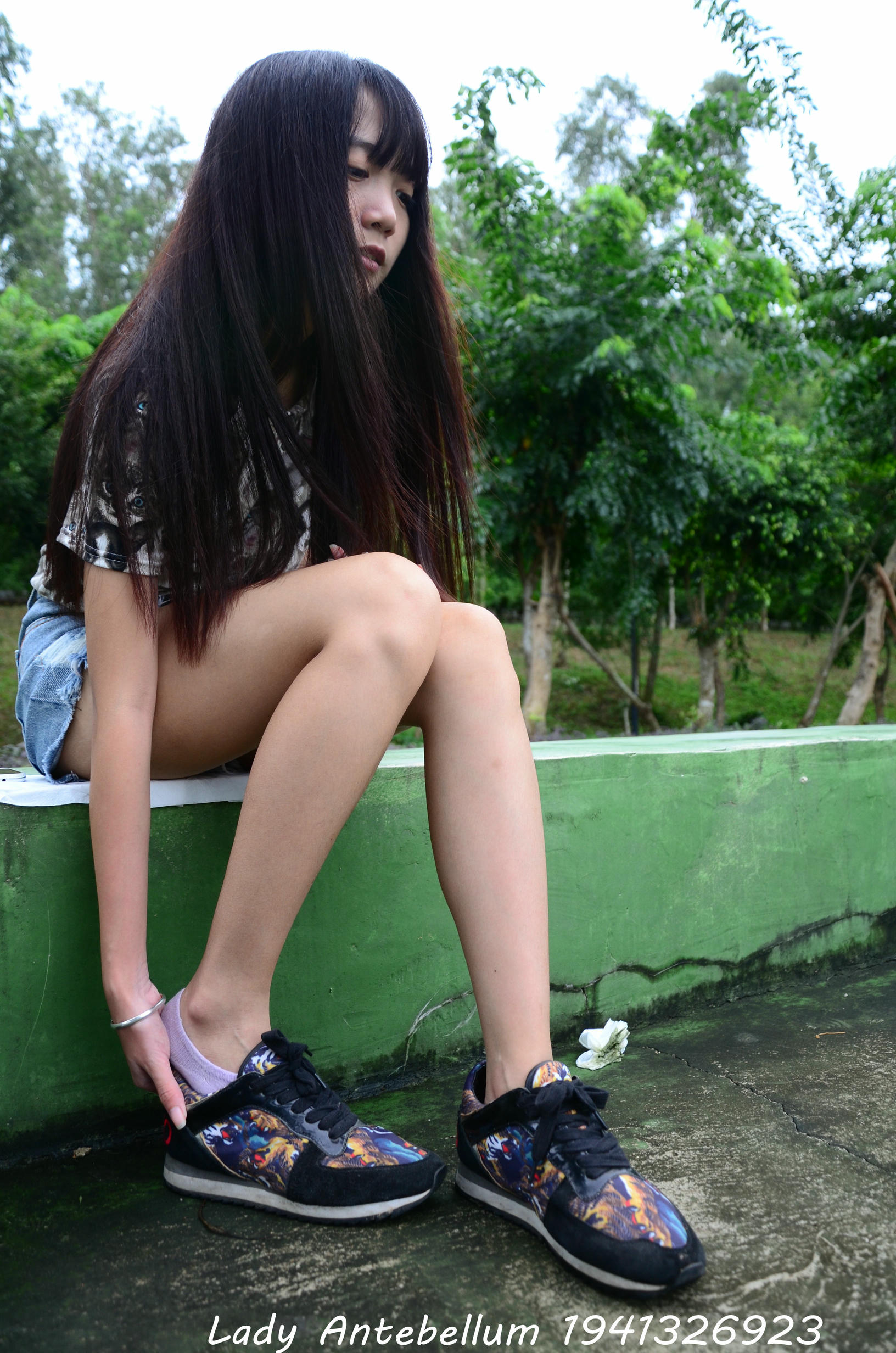 [战前女神] 恋足美腿棉袜女神级摄影套图 131 [140P+247M]_第3集